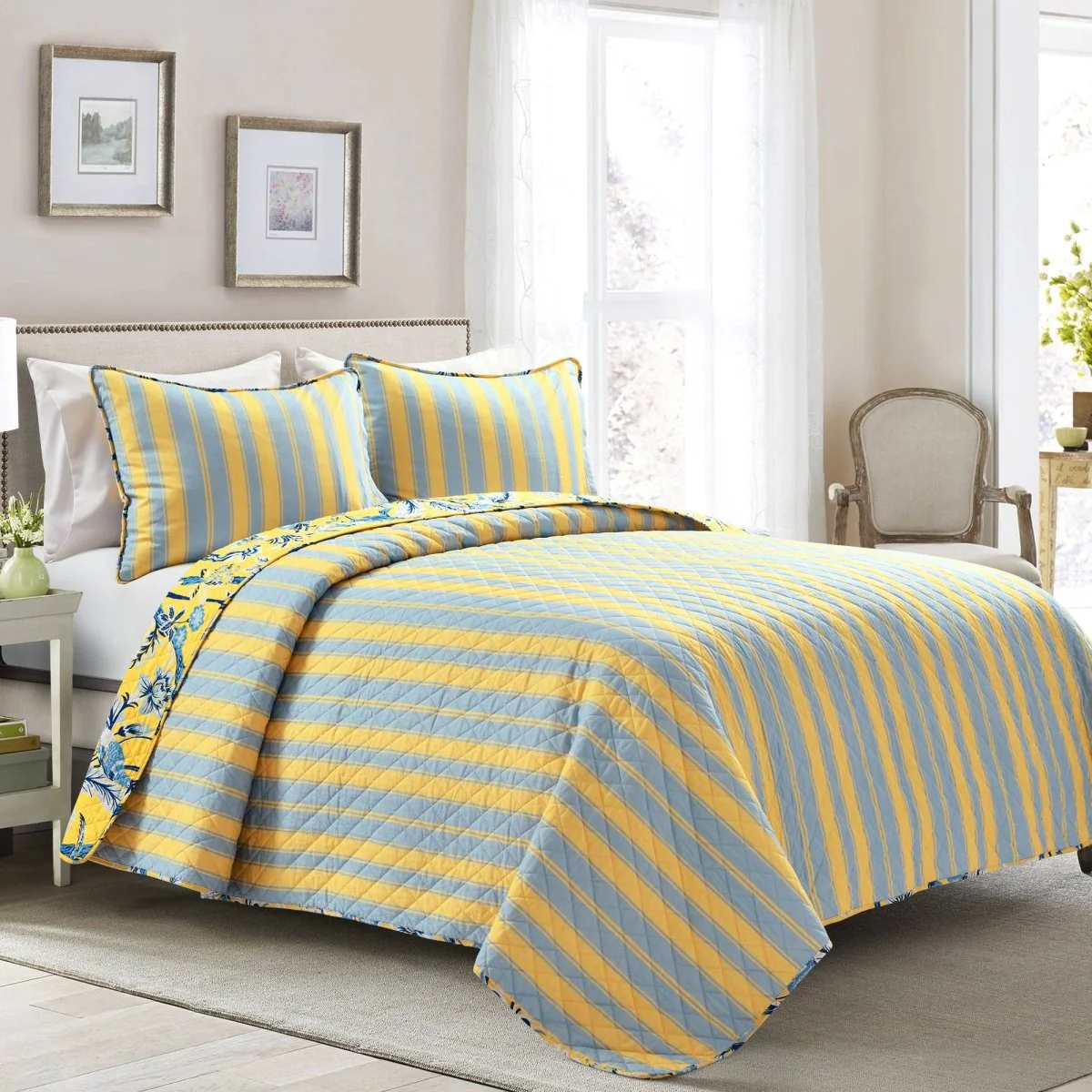 Dolores 3 Piece Quilt Set - Image 5