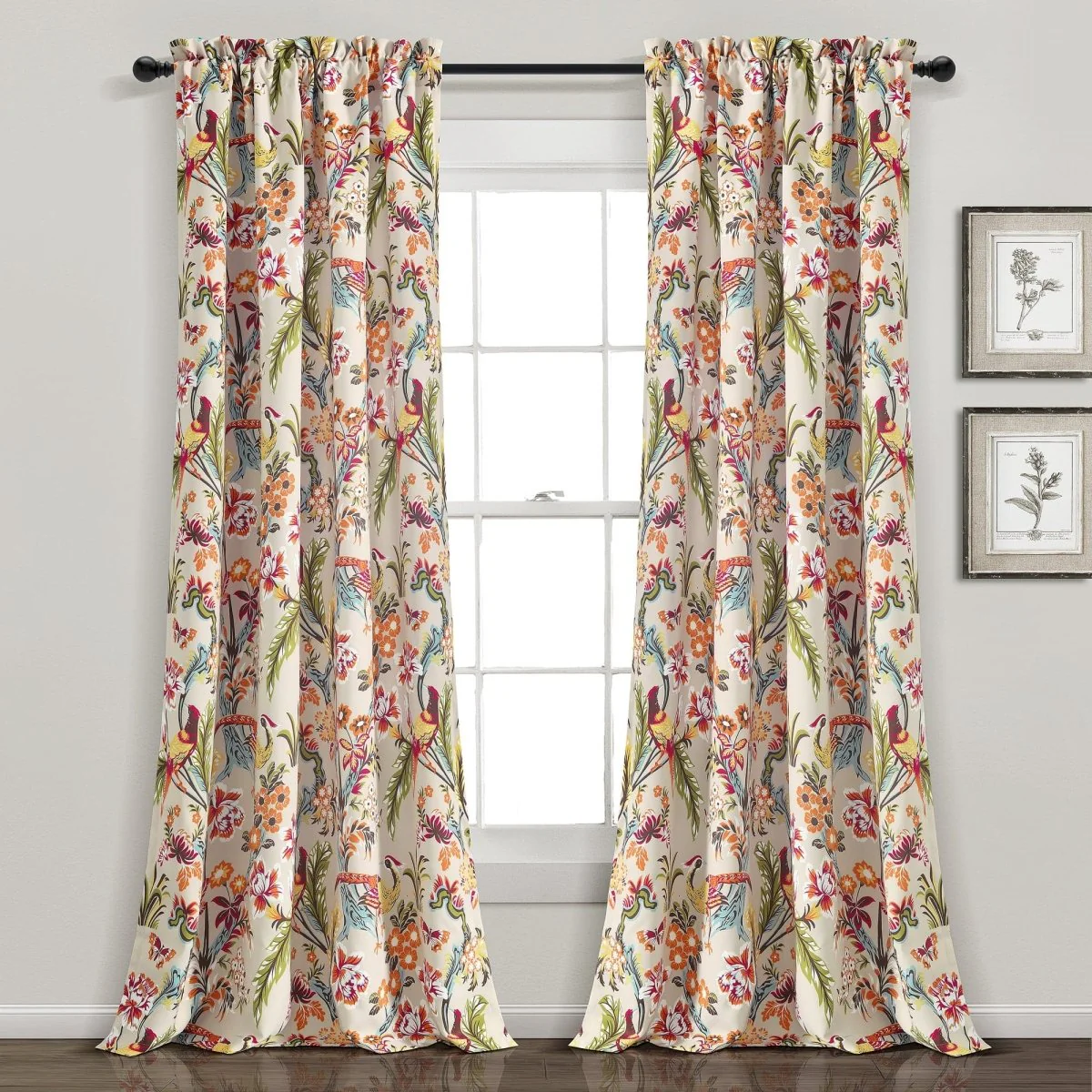 Dolores Light Filtering Window Curtain Set - Image 3