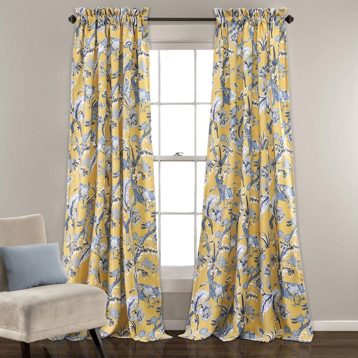 Dolores Light Filtering Window Curtain Set - Image 7