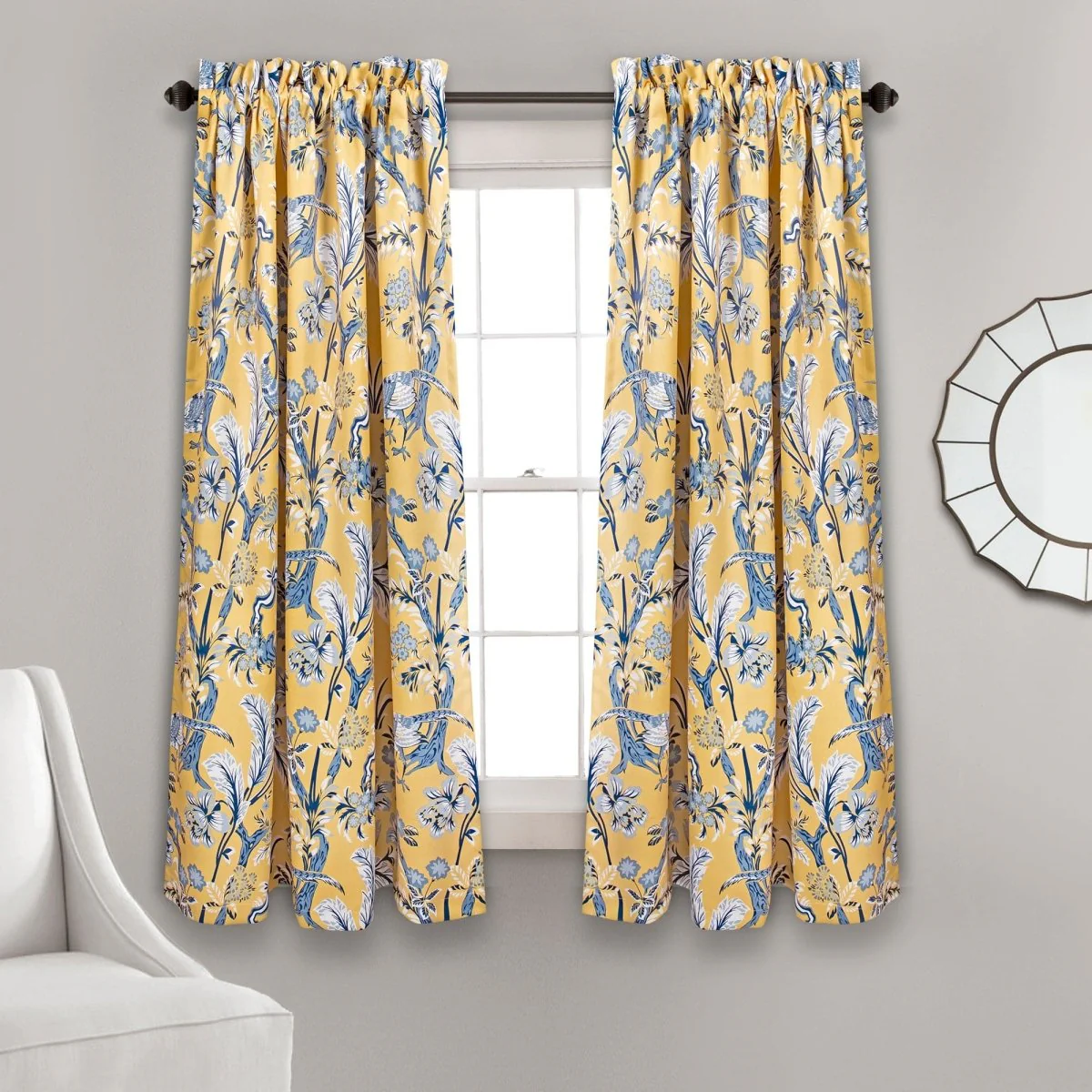 Dolores Light Filtering Window Curtain Set - Image 8