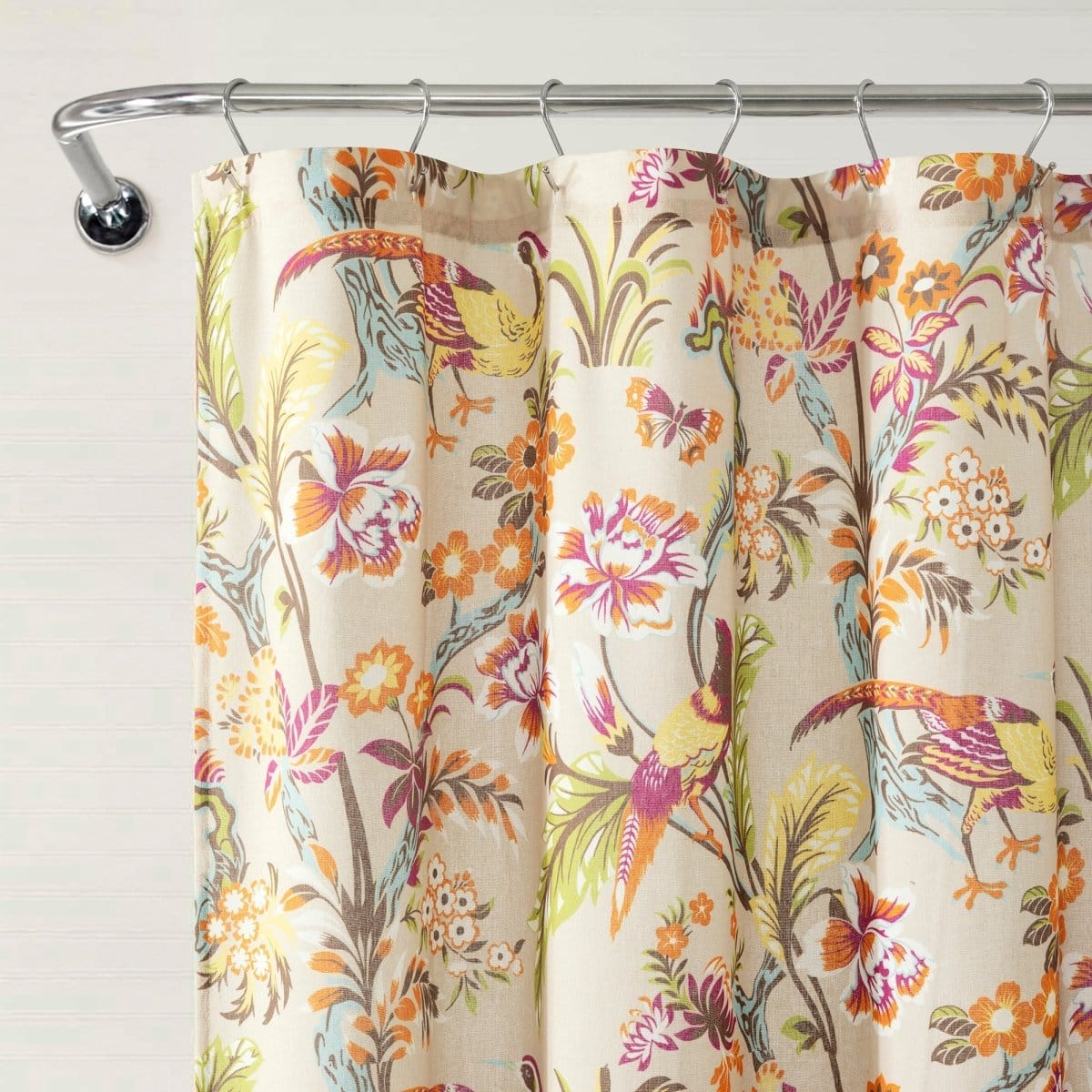 Dolores Linen Textured Shower Curtain - Image 2