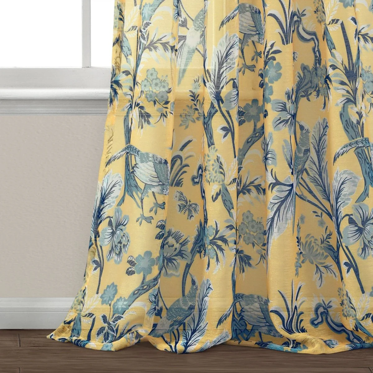Dolores Sheer Window Curtain Panel Set - Image 4