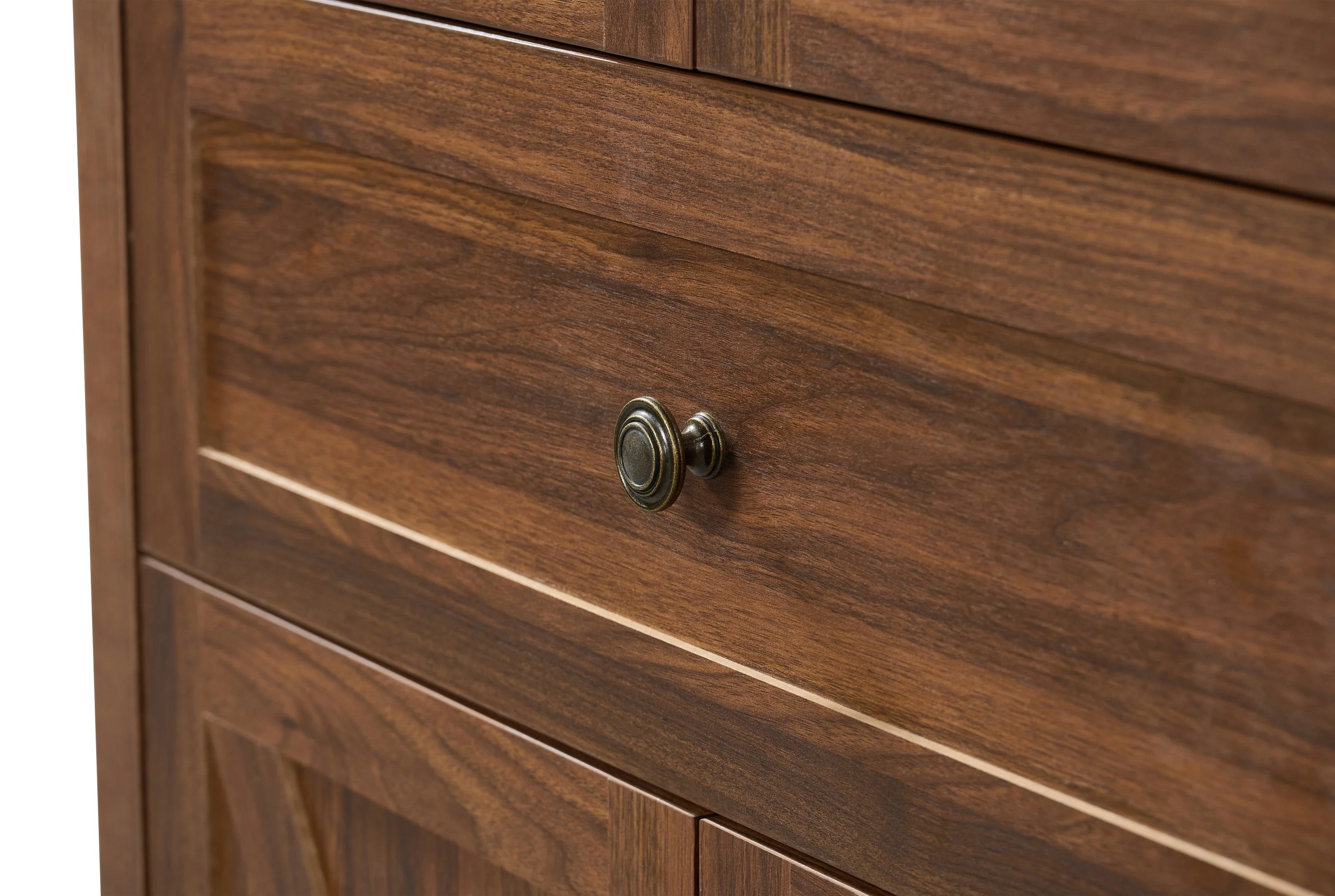 Dome Walnut Cabinet with Large Storage Space - Image 10