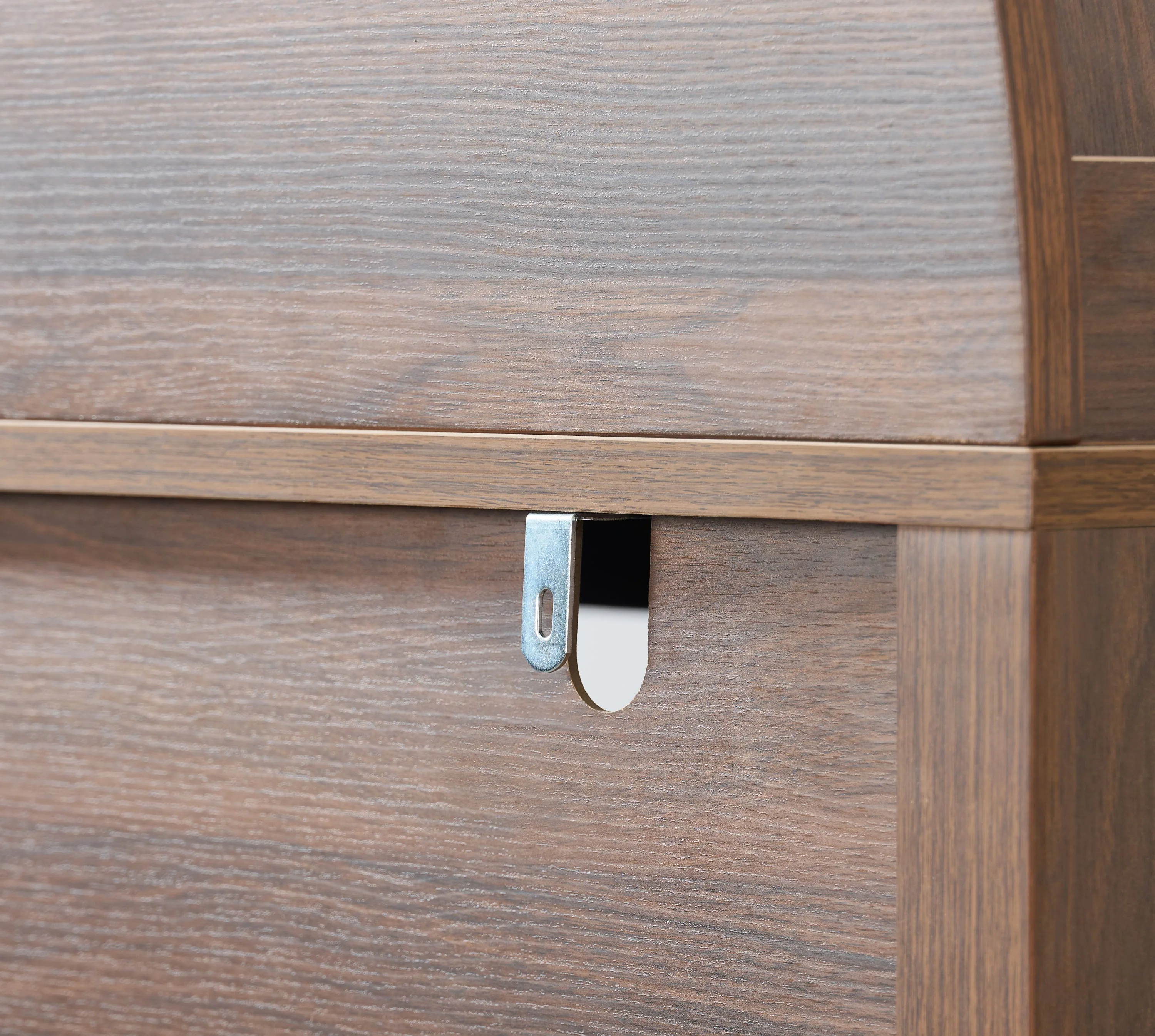 Dome Walnut Cabinet with Large Storage Space - Image 12