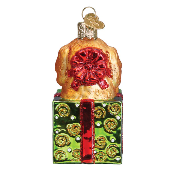 Doodle Puppy Surprise Ornament - Image 4