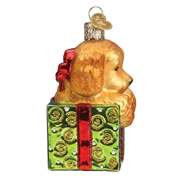 Doodle Puppy Surprise Ornament - Image 5