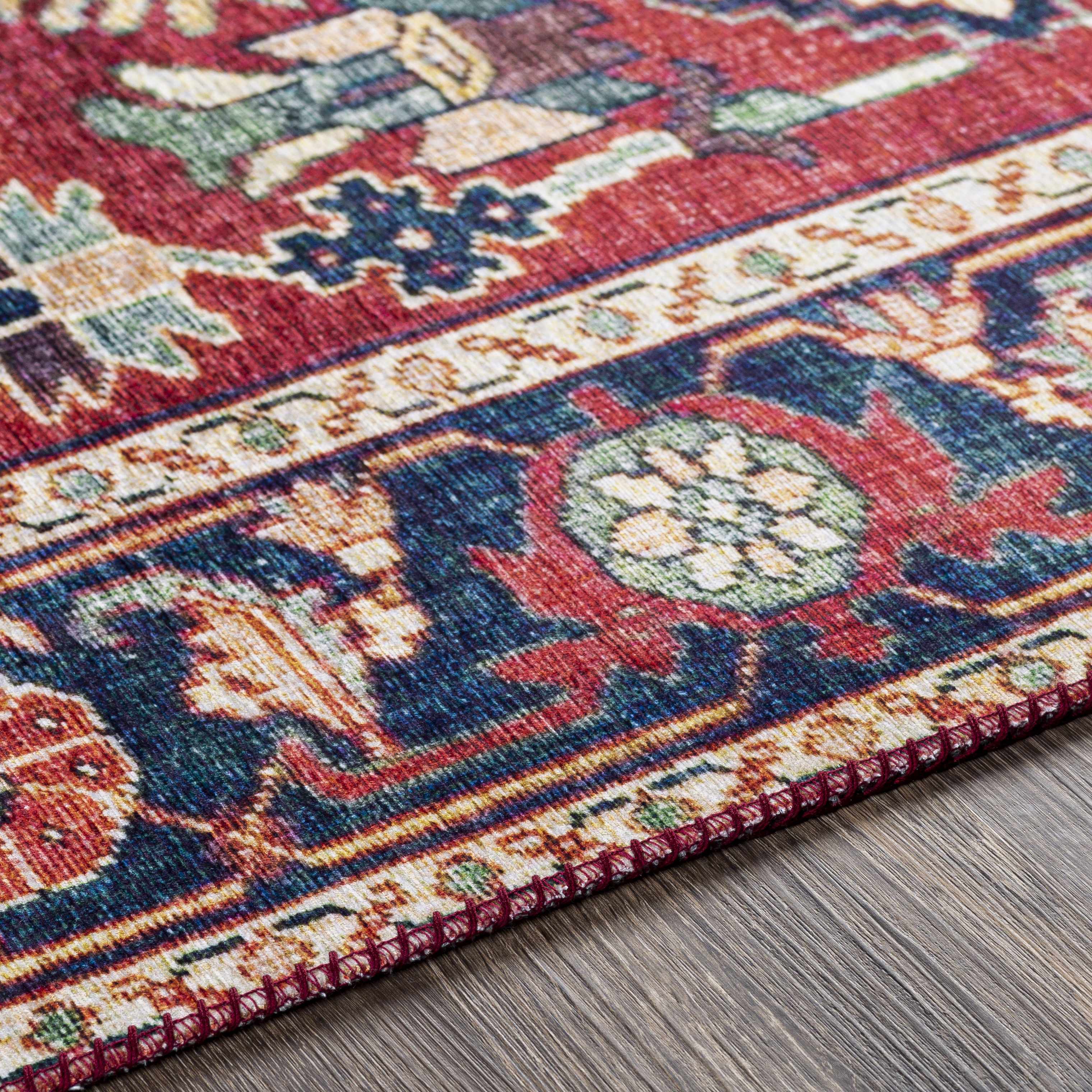 Dorcas Red Performance Rug - Image 10