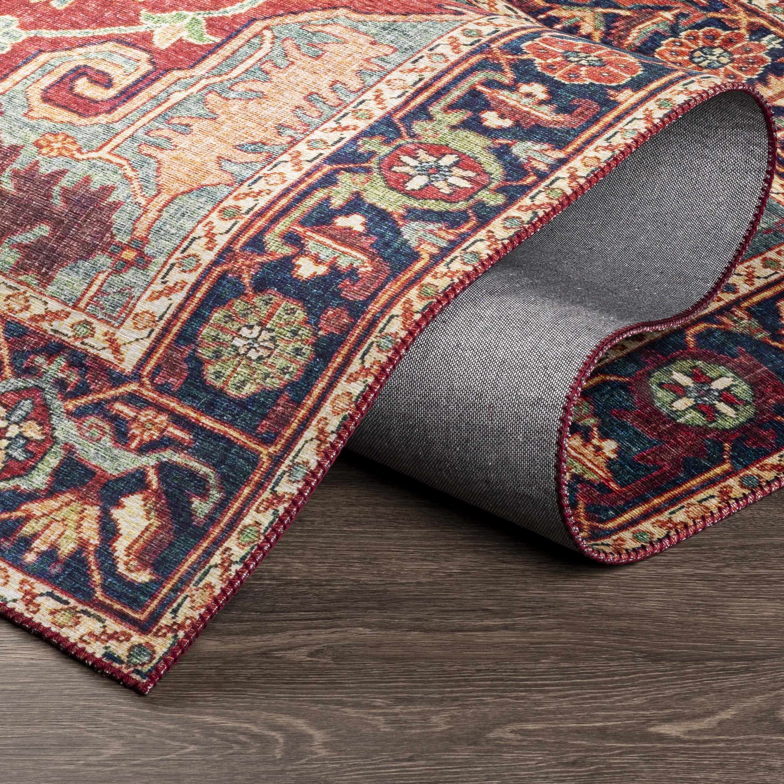 Dorcas Red Performance Rug - Image 6