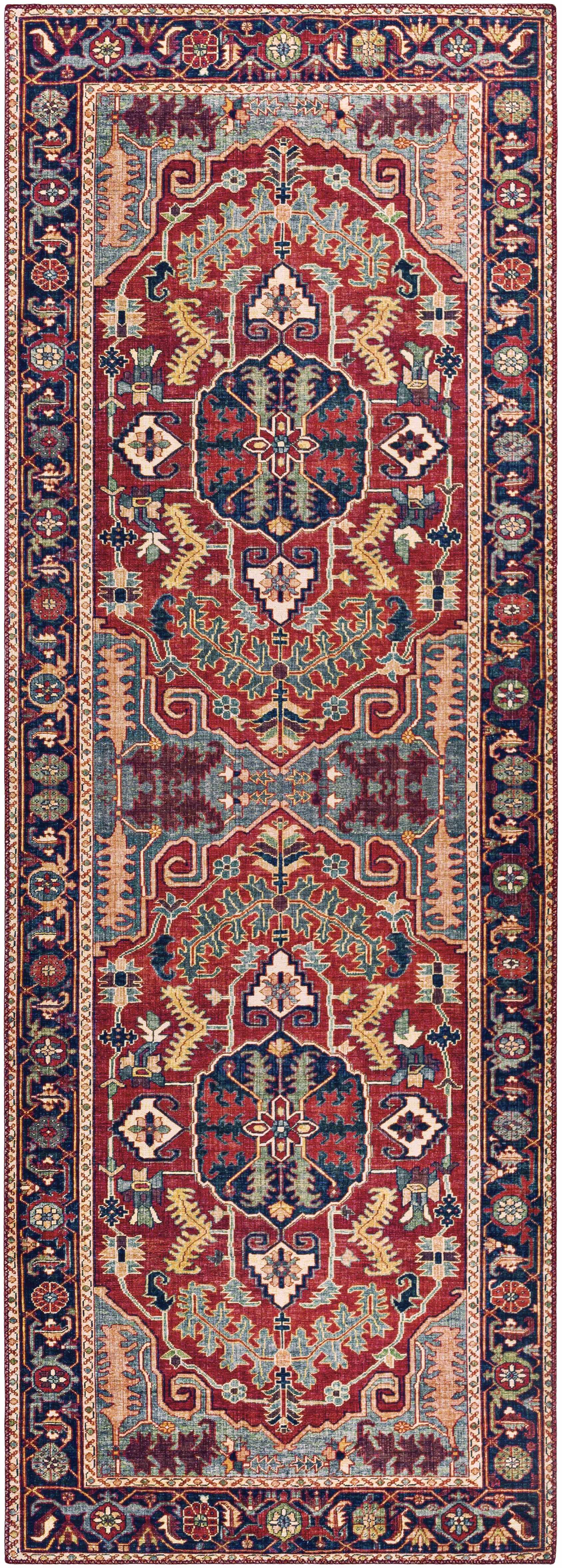 Dorcas Red Performance Rug - Image 8