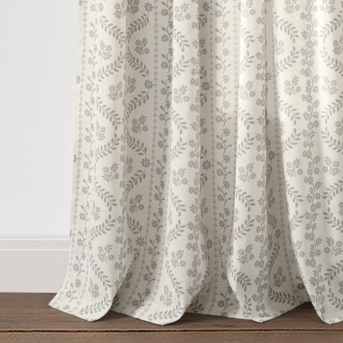 Doreen Delicate Floral Window Curtain Panel Set - Image 17