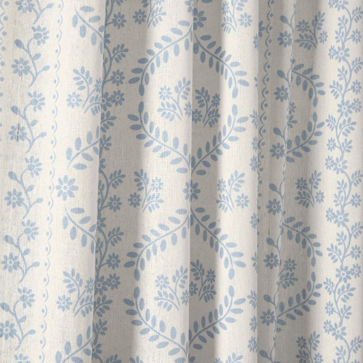 Doreen Delicate Floral Window Curtain Panel Set - Image 6