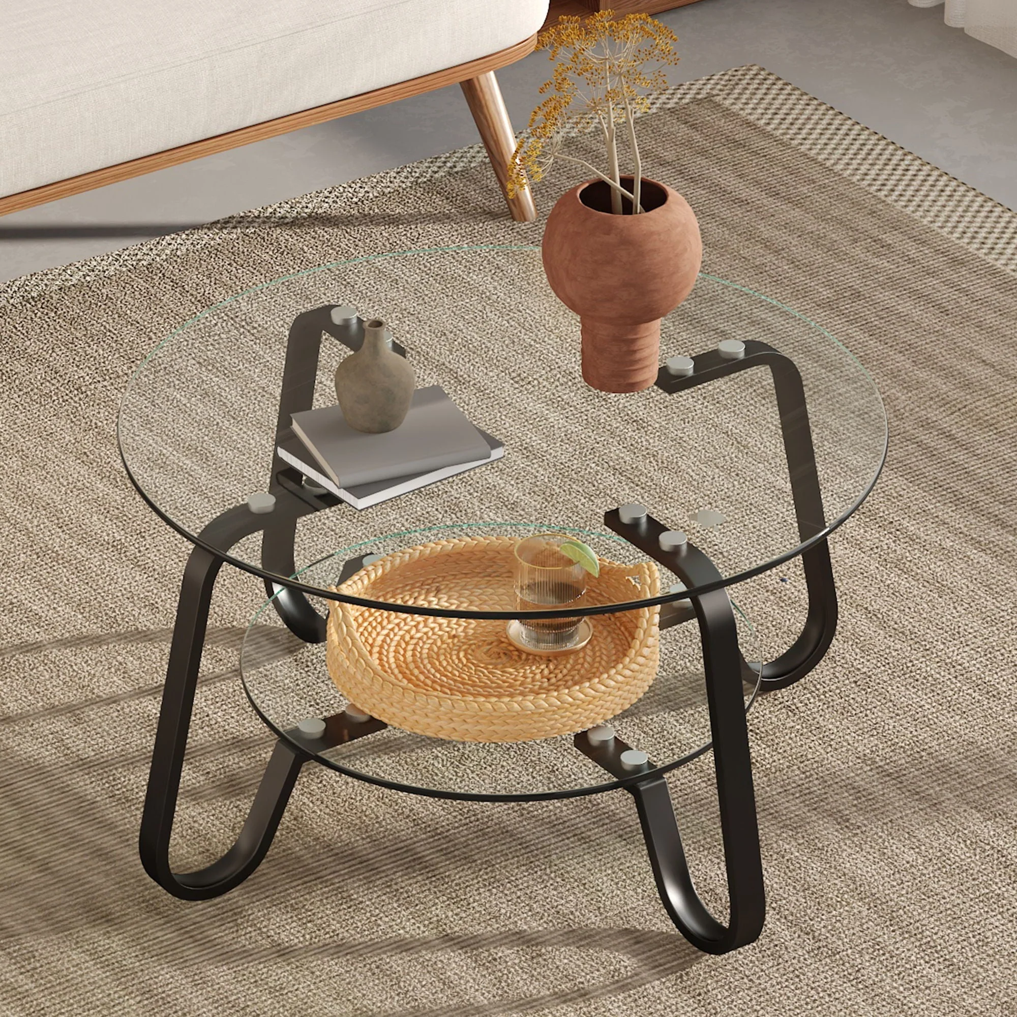 Double Layer Coffee Table - Image 5