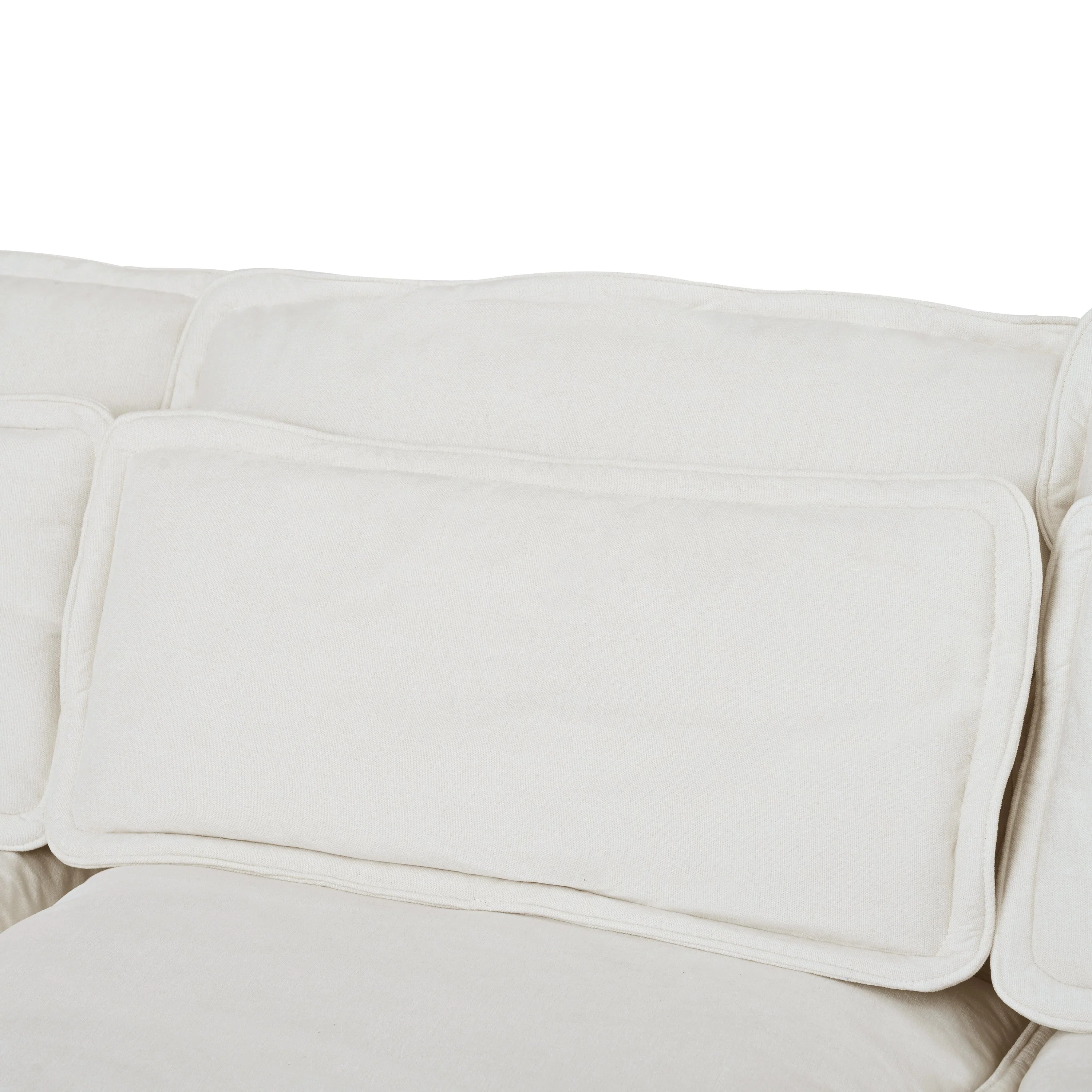 Double-Layer Cushion Modular Sofa 4-Seater with Storage Function - Image 10