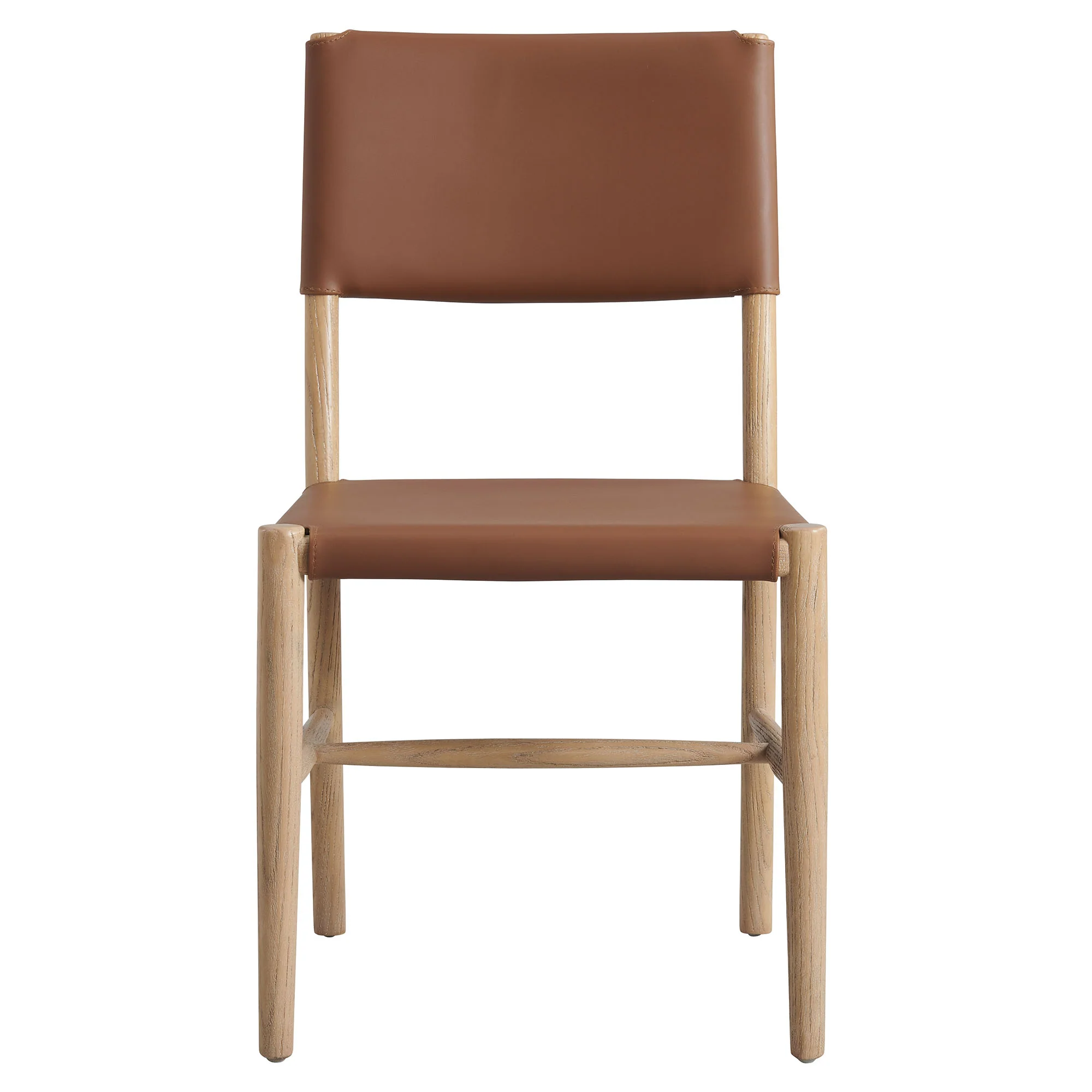 Dover Wood Vegan Leather Dining Side Chairs Set of 2 by Modway - Image 7
