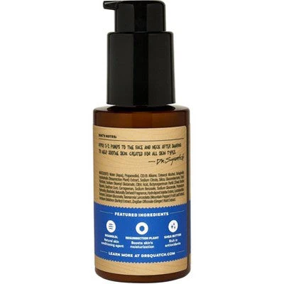 DR. SQUATCH Men's Natural Soothing Post Shave Fresh Falls 2.5 fl oz - Imperfect Box - Image 3