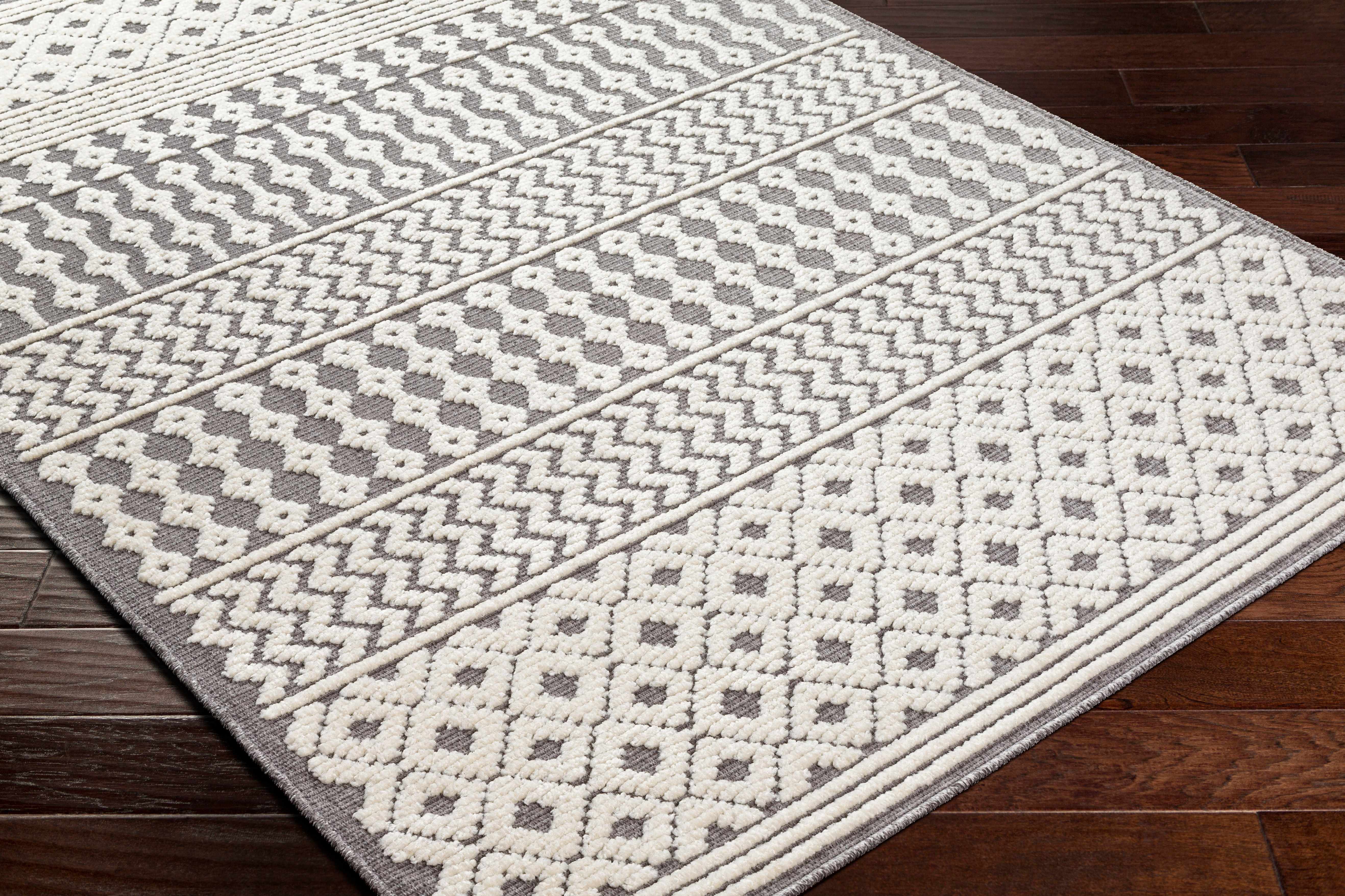 Drago Gray 3D Area Rug - Clearance - Image 10