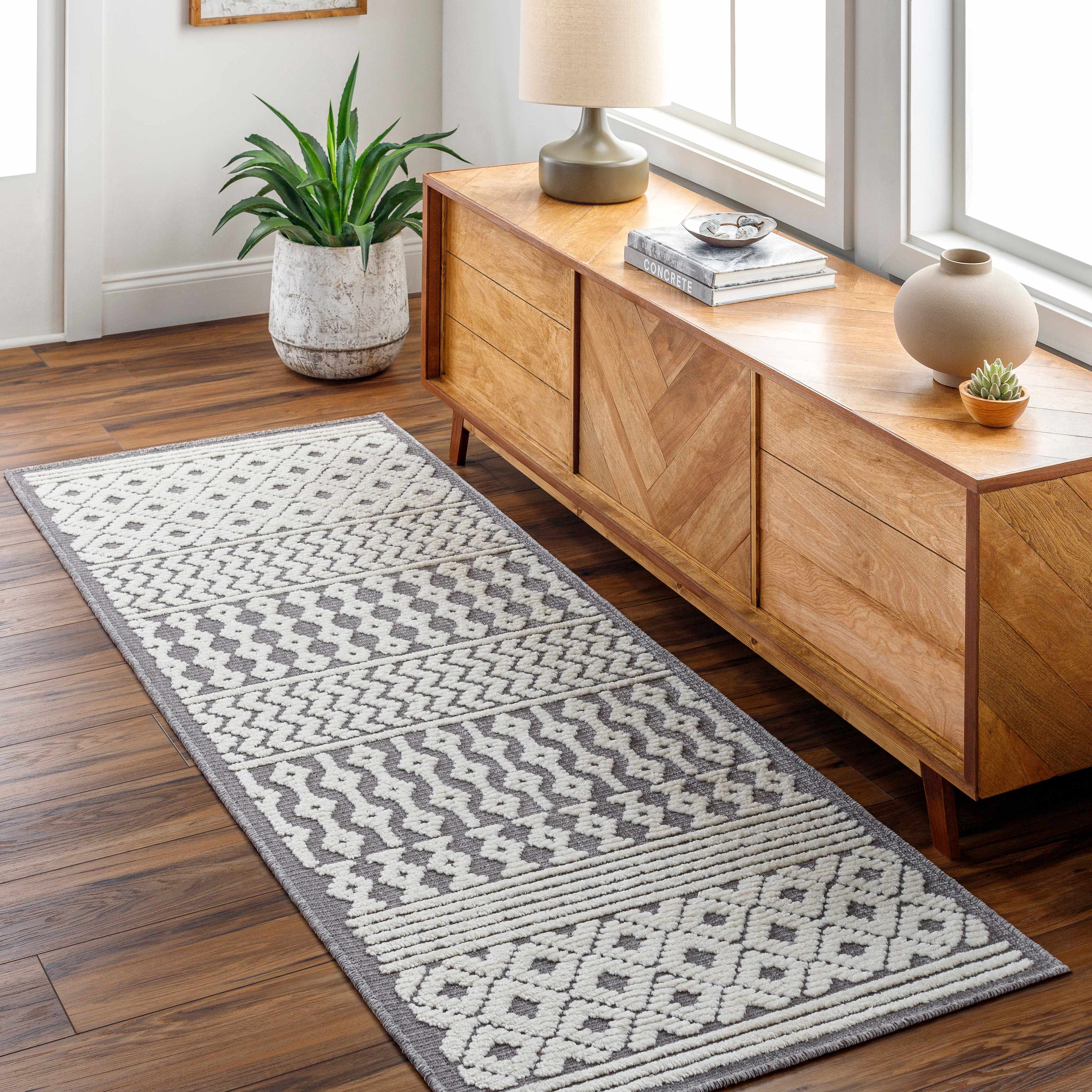 Drago Gray 3D Area Rug - Clearance - Image 3