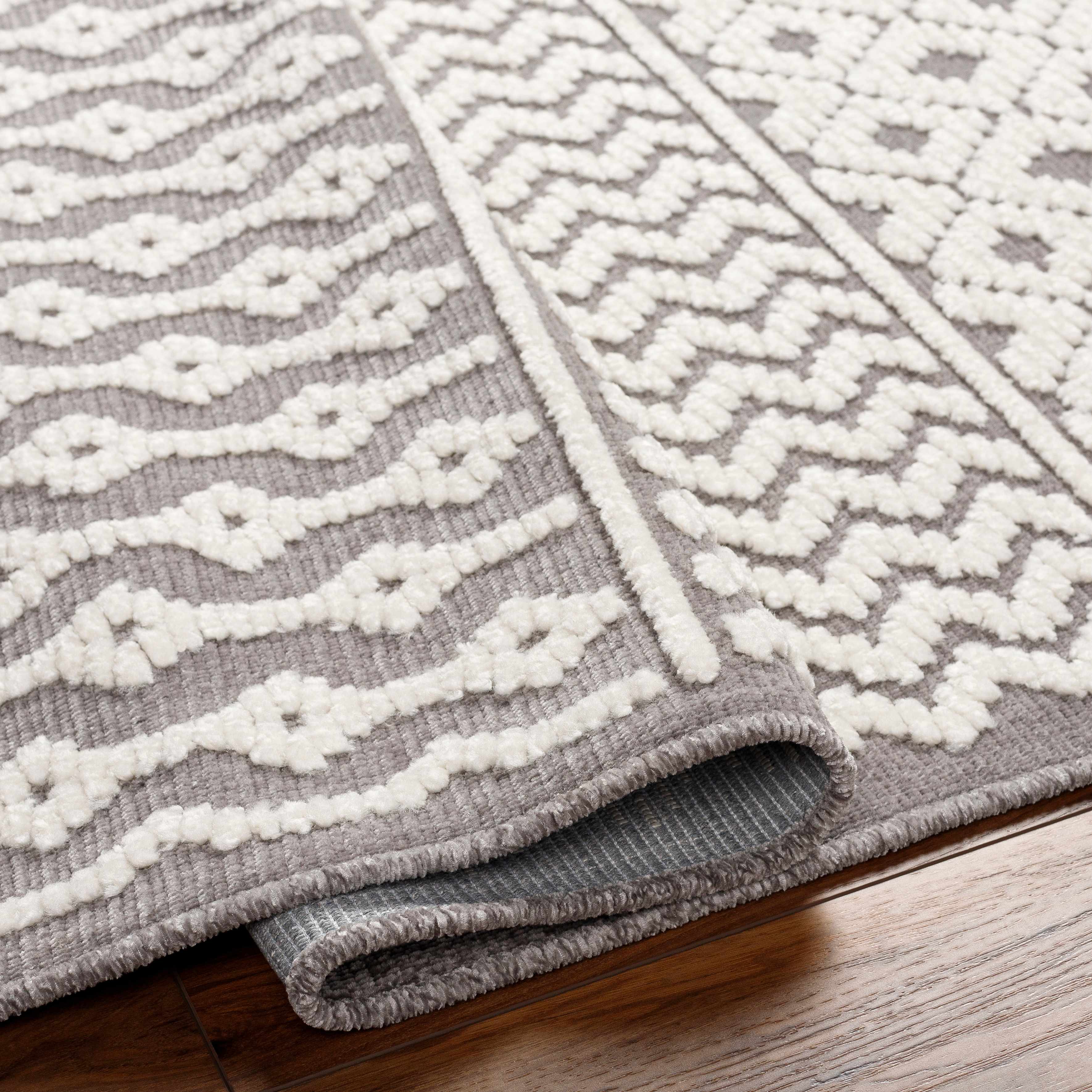 Drago Gray 3D Area Rug - Clearance - Image 5