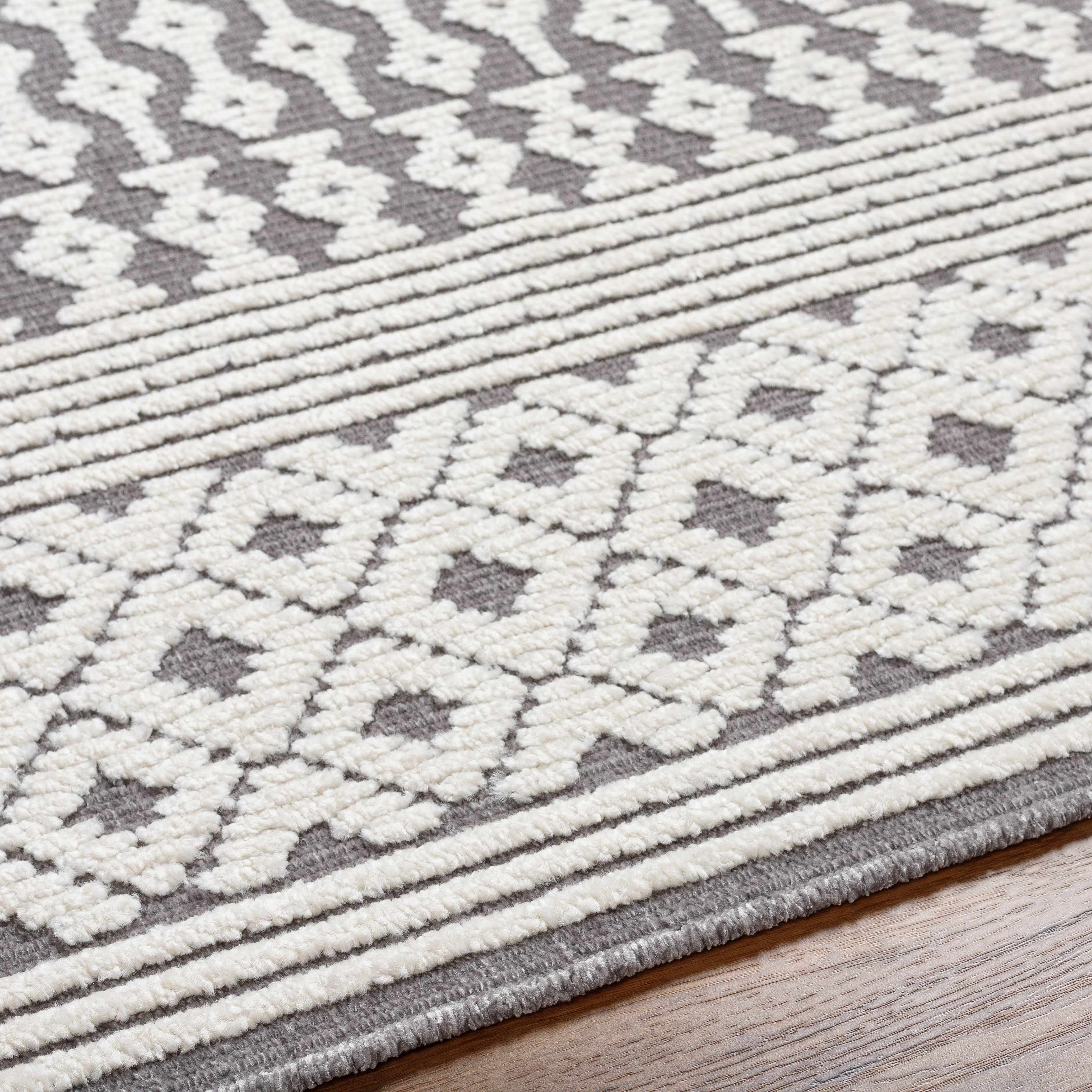 Drago Gray 3D Area Rug - Clearance - Image 9