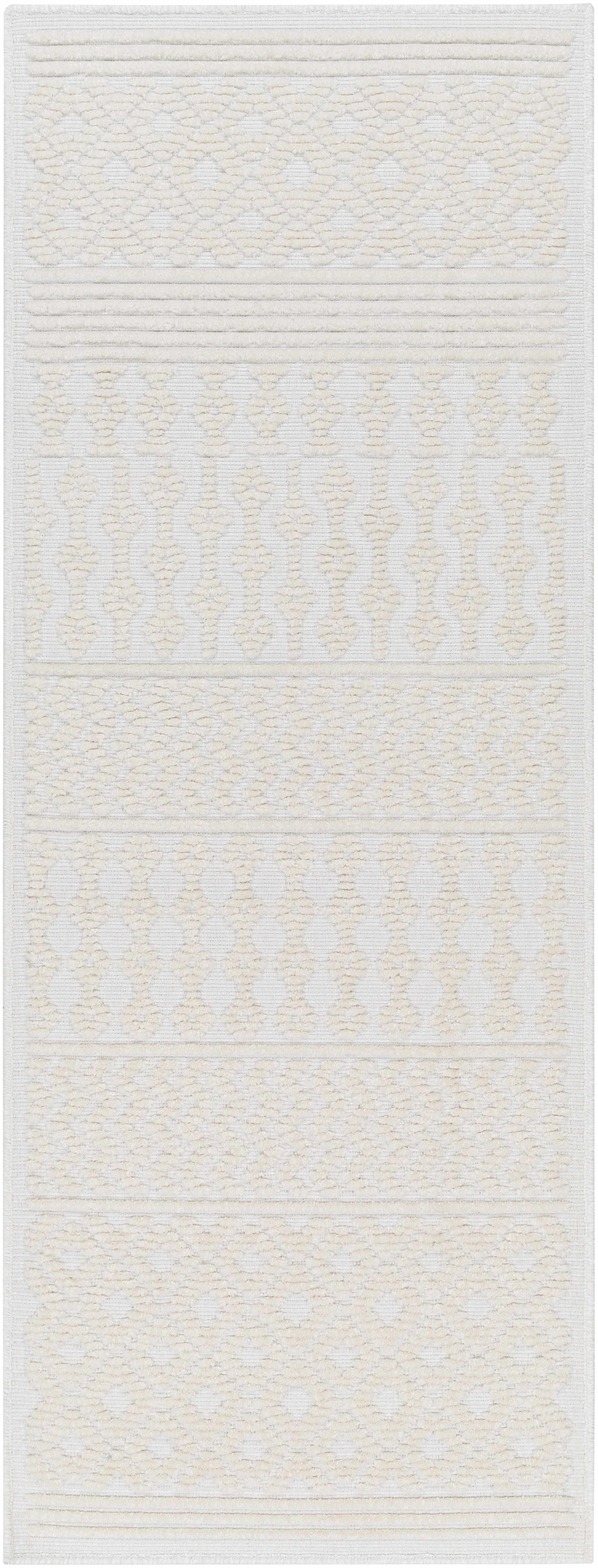 Drago White Washable Area Rug - Image 13