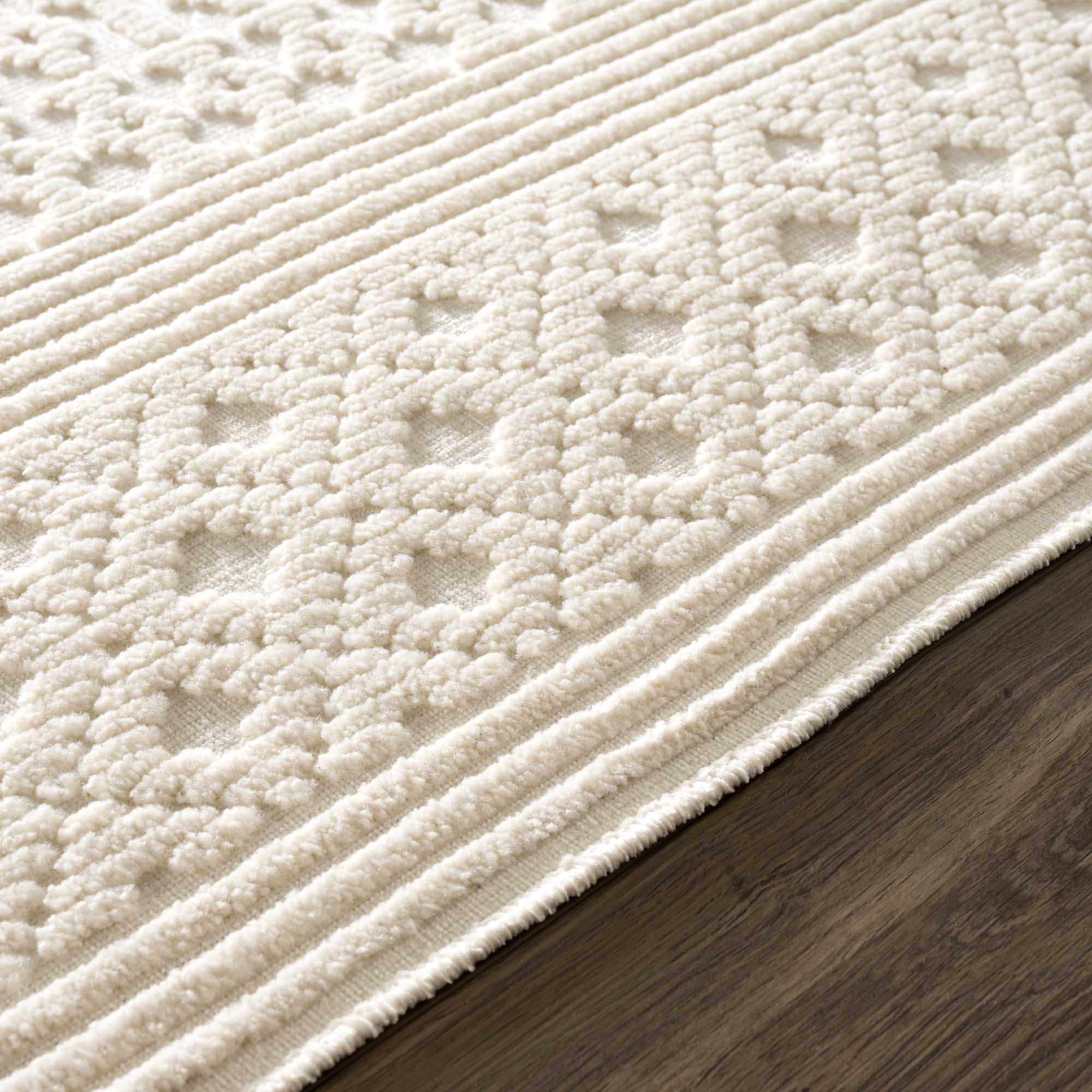 Drago White Washable Area Rug - Image 16