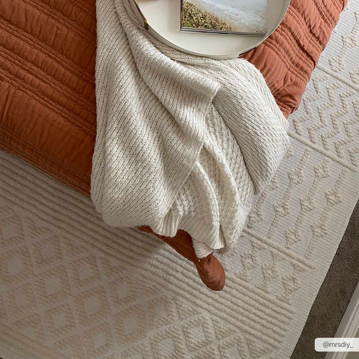 Drago White Washable Area Rug - Image 20