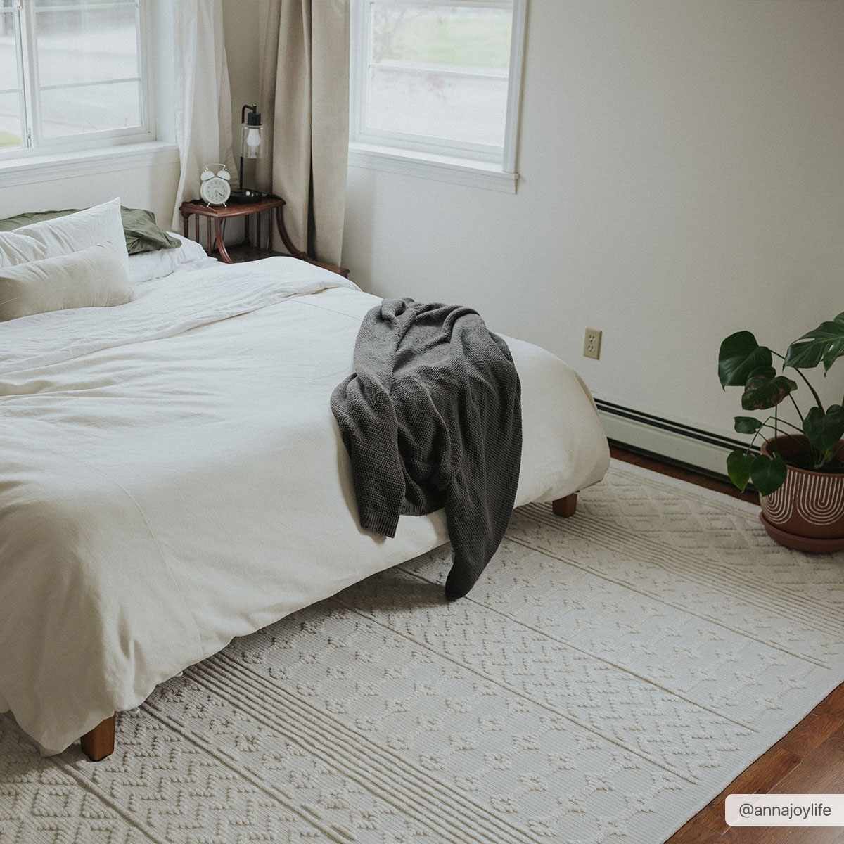 Drago White Washable Area Rug - Image 6