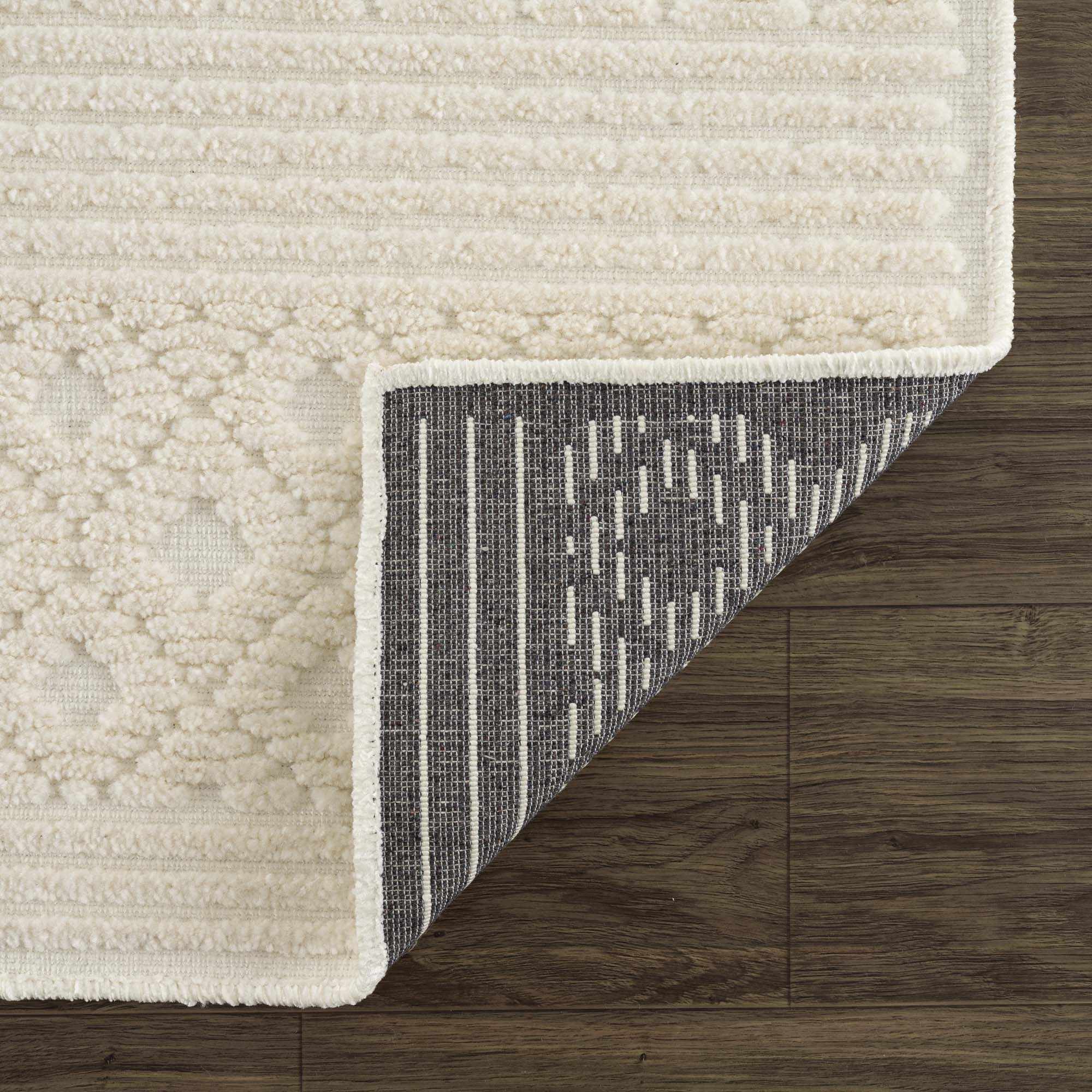 Drago White Washable Area Rug - Image 9