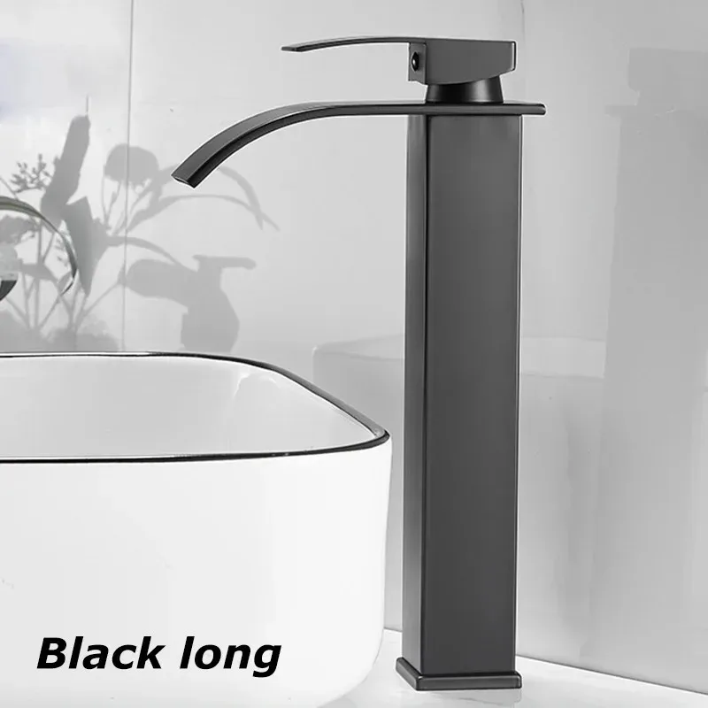 Dragon Head Waterfall Faucet Bathroom Kitchen Sink Hot Cold Single Handle Tap - Image 10