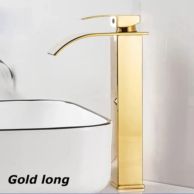 Dragon Head Waterfall Faucet Bathroom Kitchen Sink Hot Cold Single Handle Tap - Image 12