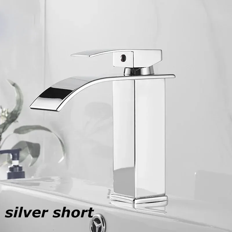 Dragon Head Waterfall Faucet Bathroom Kitchen Sink Hot Cold Single Handle Tap - Image 7