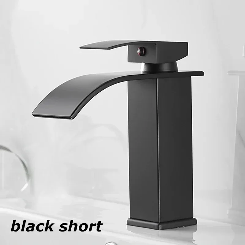 Dragon Head Waterfall Faucet Bathroom Kitchen Sink Hot Cold Single Handle Tap - Image 9