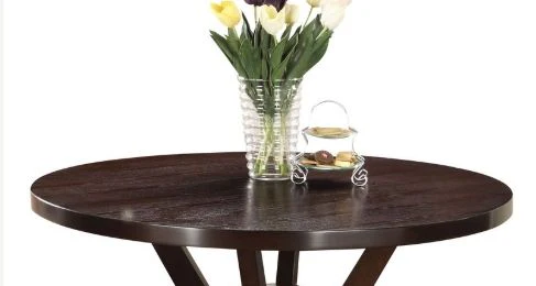 Drake - 5 Pieces Dining Room Set - Espresso / Gray - Image 3