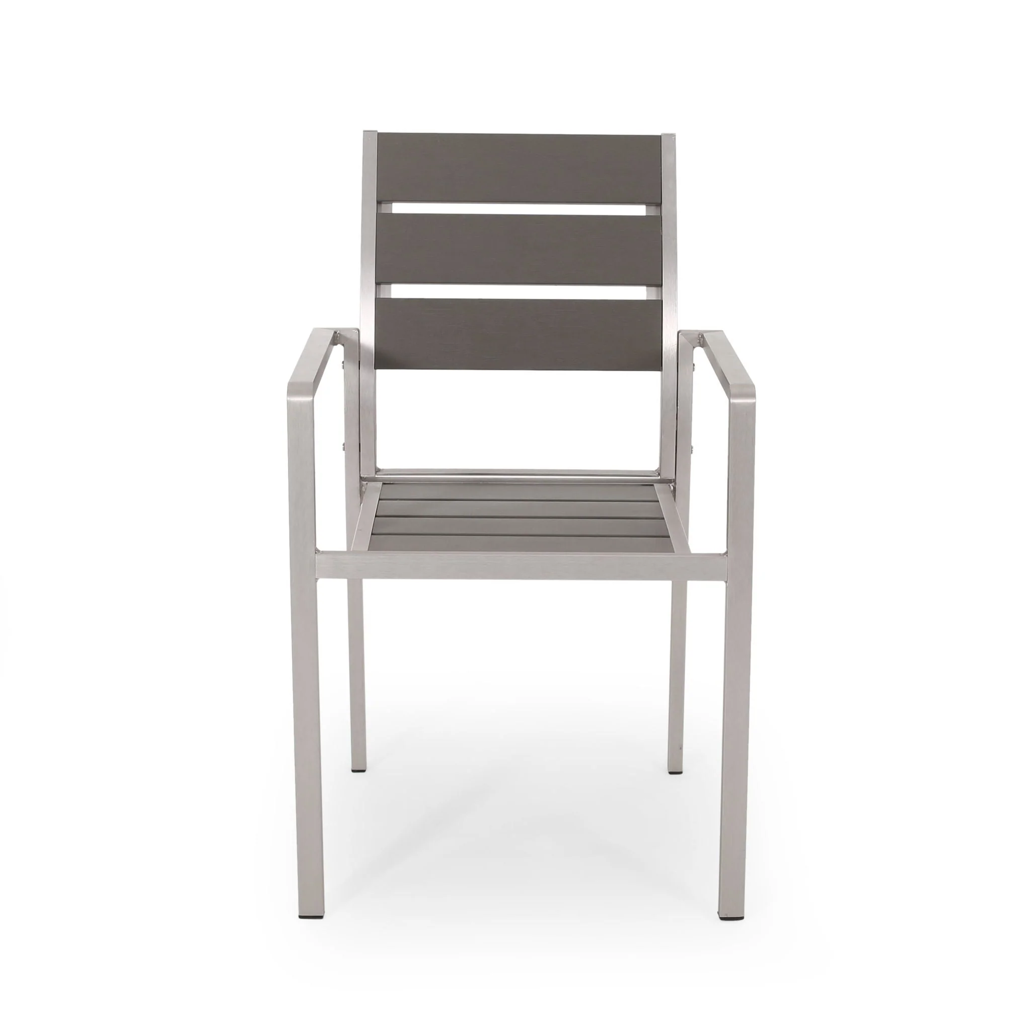 Dreamlan - Outdoor Aluminum Dining Chair (Set of 2) - Image 4