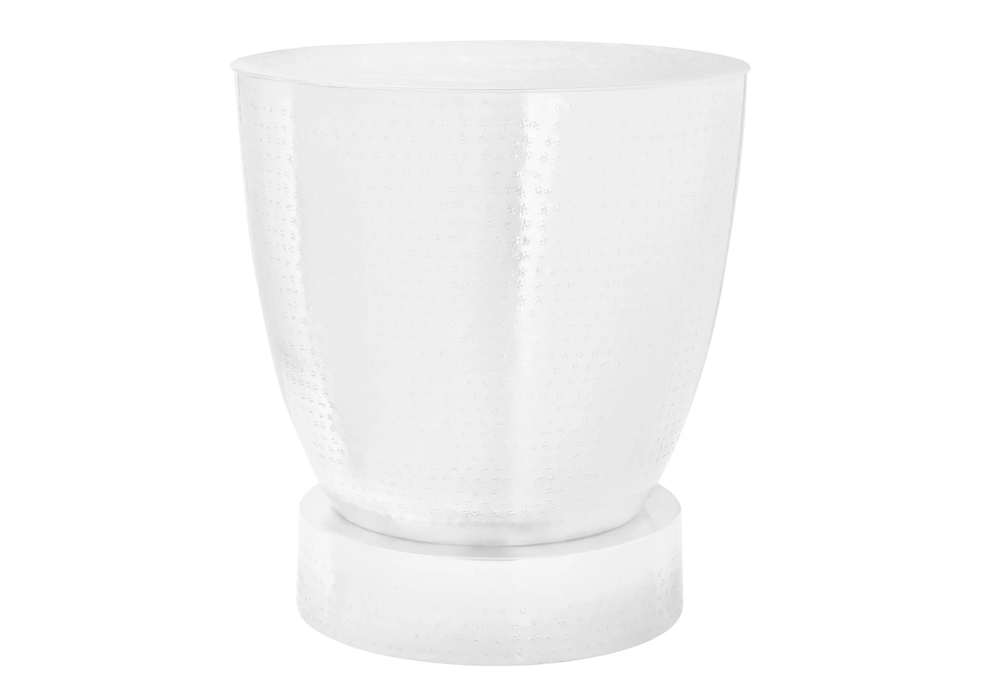 Drum Accent Side Table, Contemporary & Modern Design - Image 3