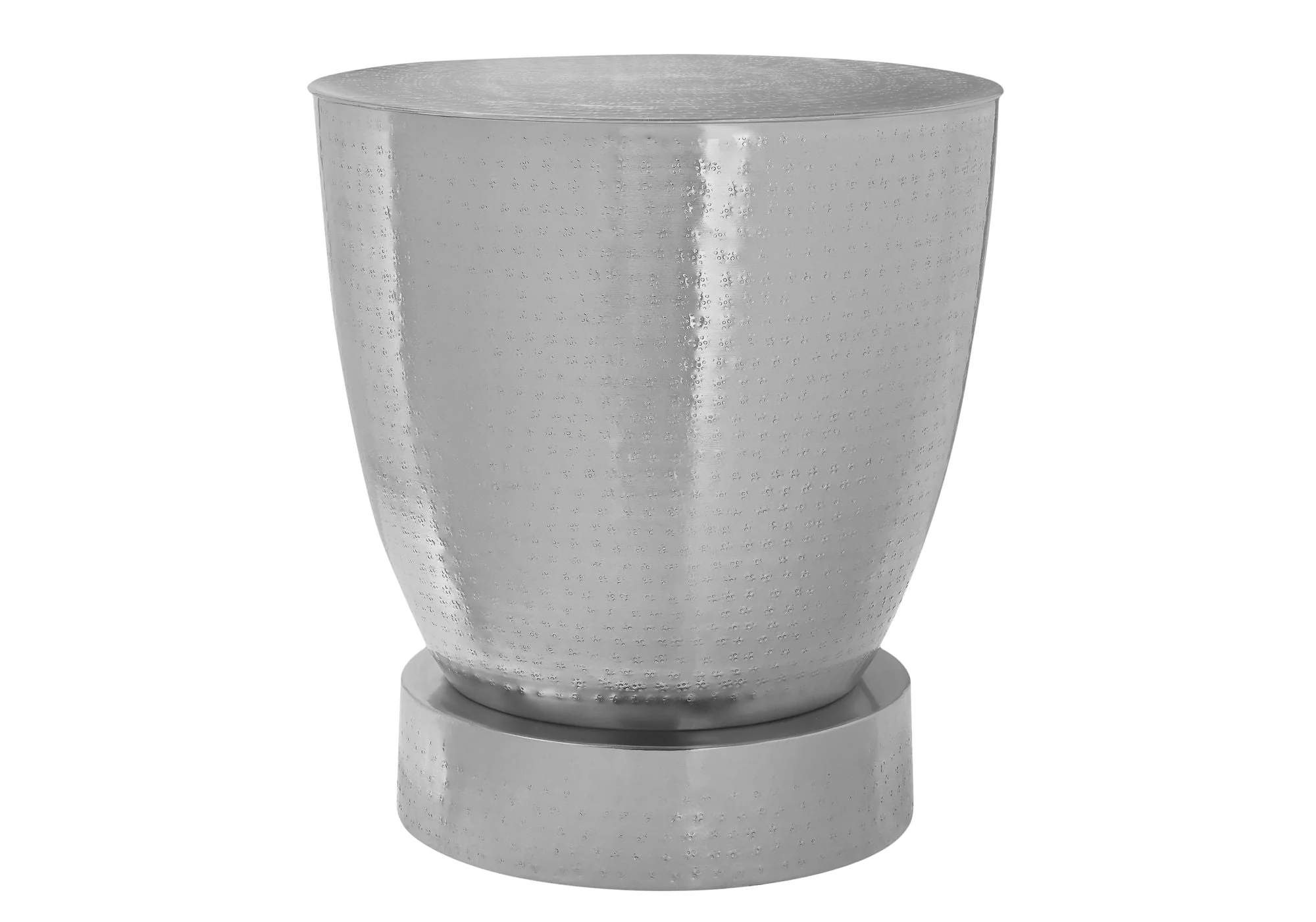 Drum Accent Side Table, Contemporary & Modern Design - Image 4