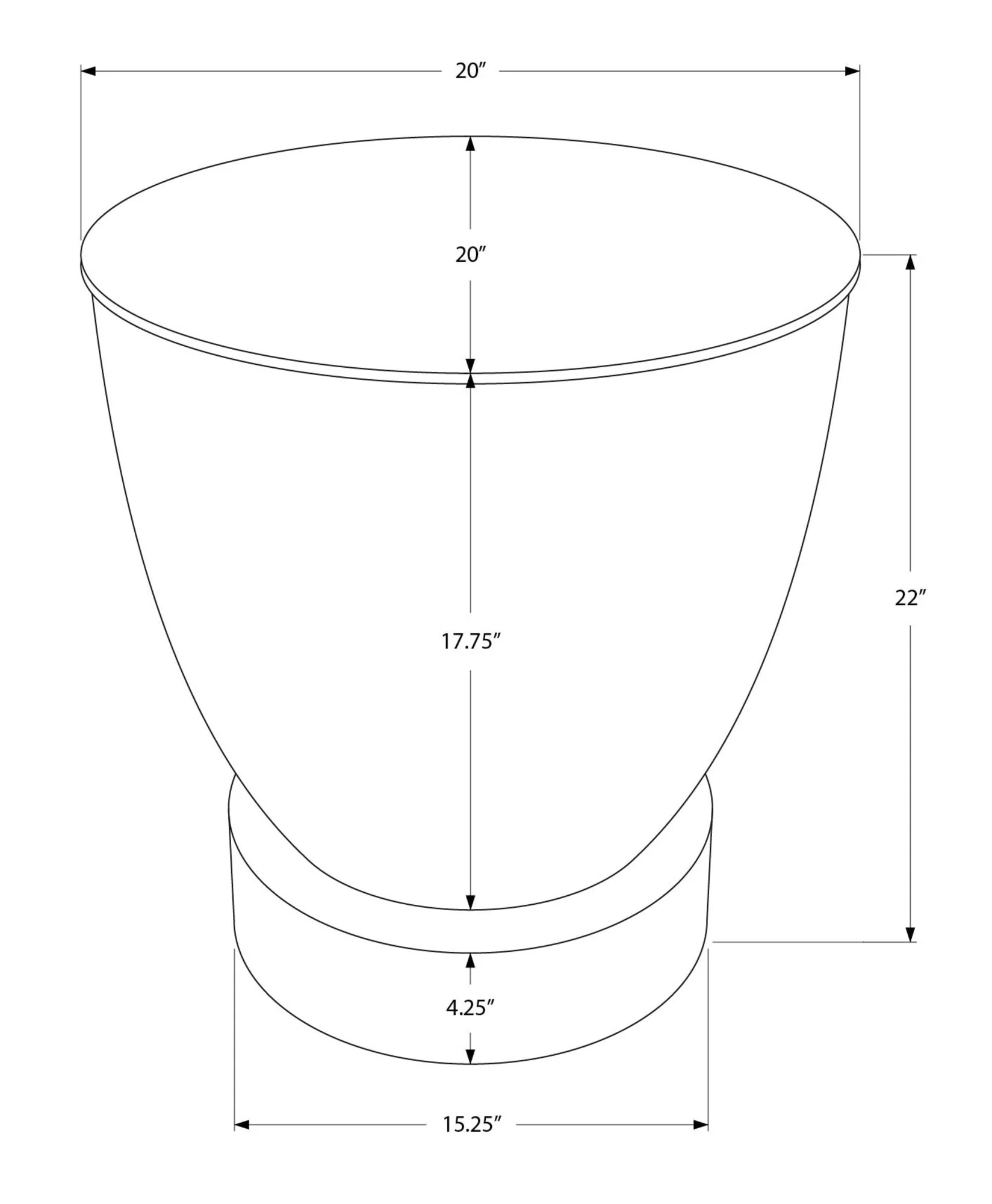 Drum Accent Side Table, Contemporary & Modern Design - Image 7