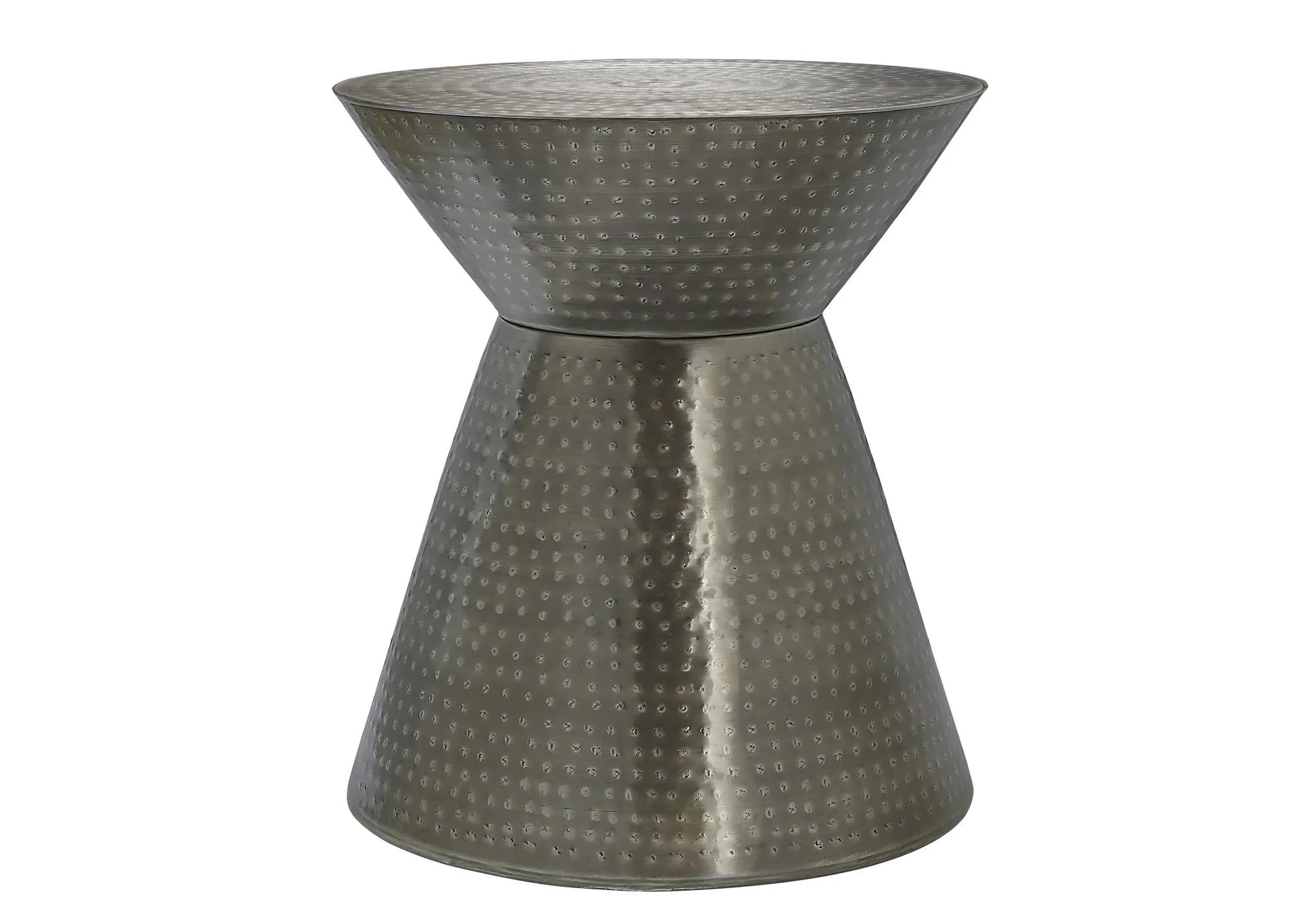 Drum Accent Side Table, Contemporary & Modern Elegant Design - Image 8