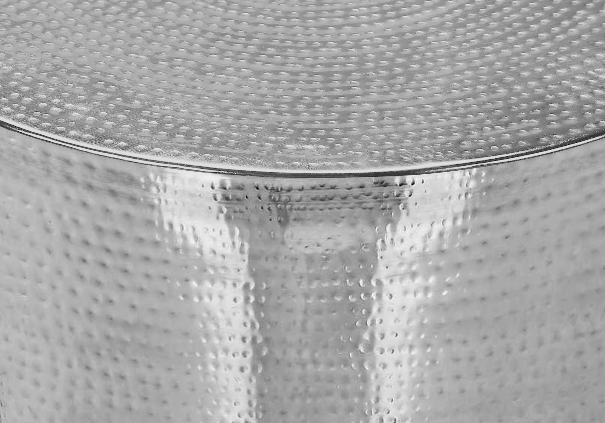 Drum Accent Side Table, Elegant Design - Image 3