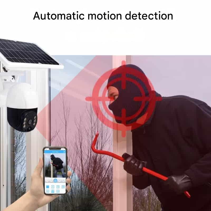 DualGuard Solar 4K Wireless Security Camera with Dual Lens & 10x Zoom - Image 11