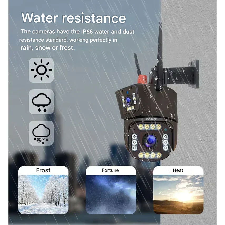 DualGuard Solar 4K Wireless Security Camera with Dual Lens & 10x Zoom - Image 8