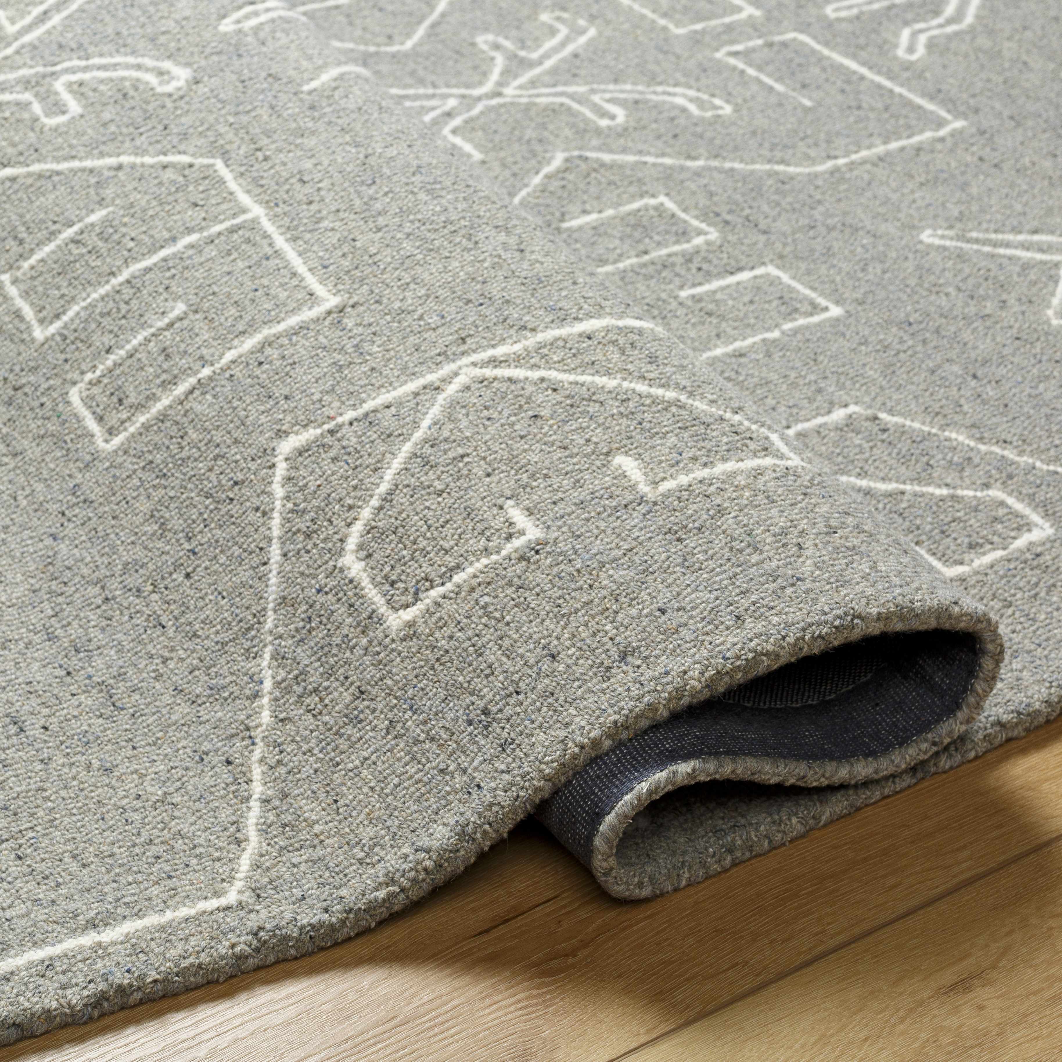 Duard Modern Wool Rug - Image 3