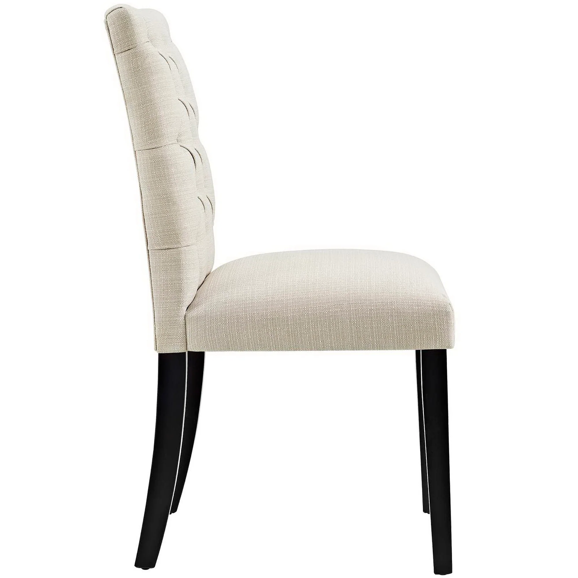 Duchess Button Tufted Fabric Dining Chair by Modway - Image 2