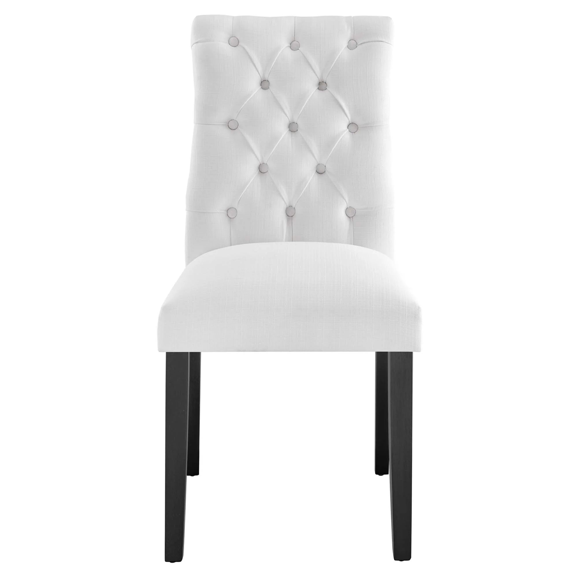 Duchess Button Tufted Fabric Dining Chair by Modway - Image 5