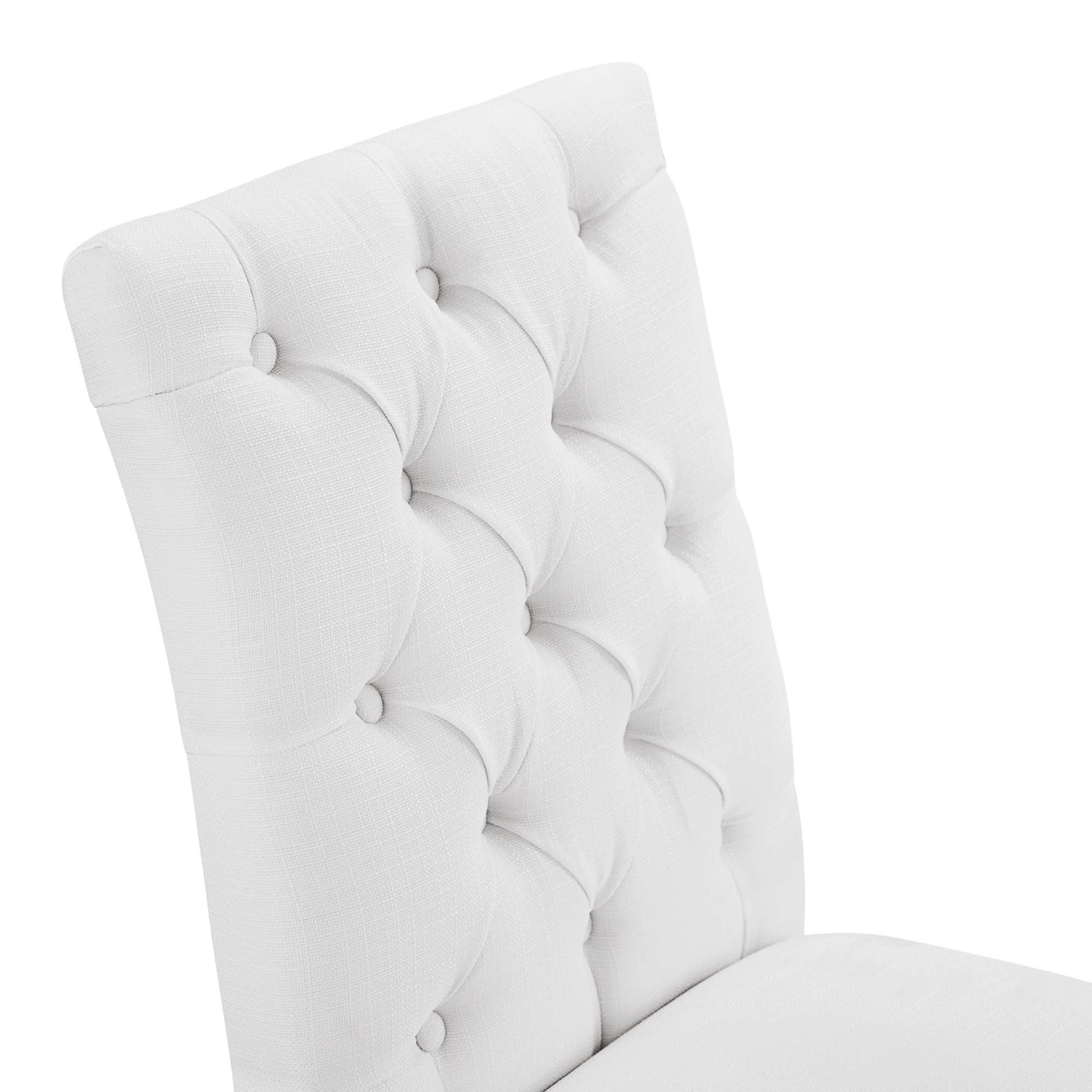 Duchess Button Tufted Fabric Dining Chair by Modway - Image 6