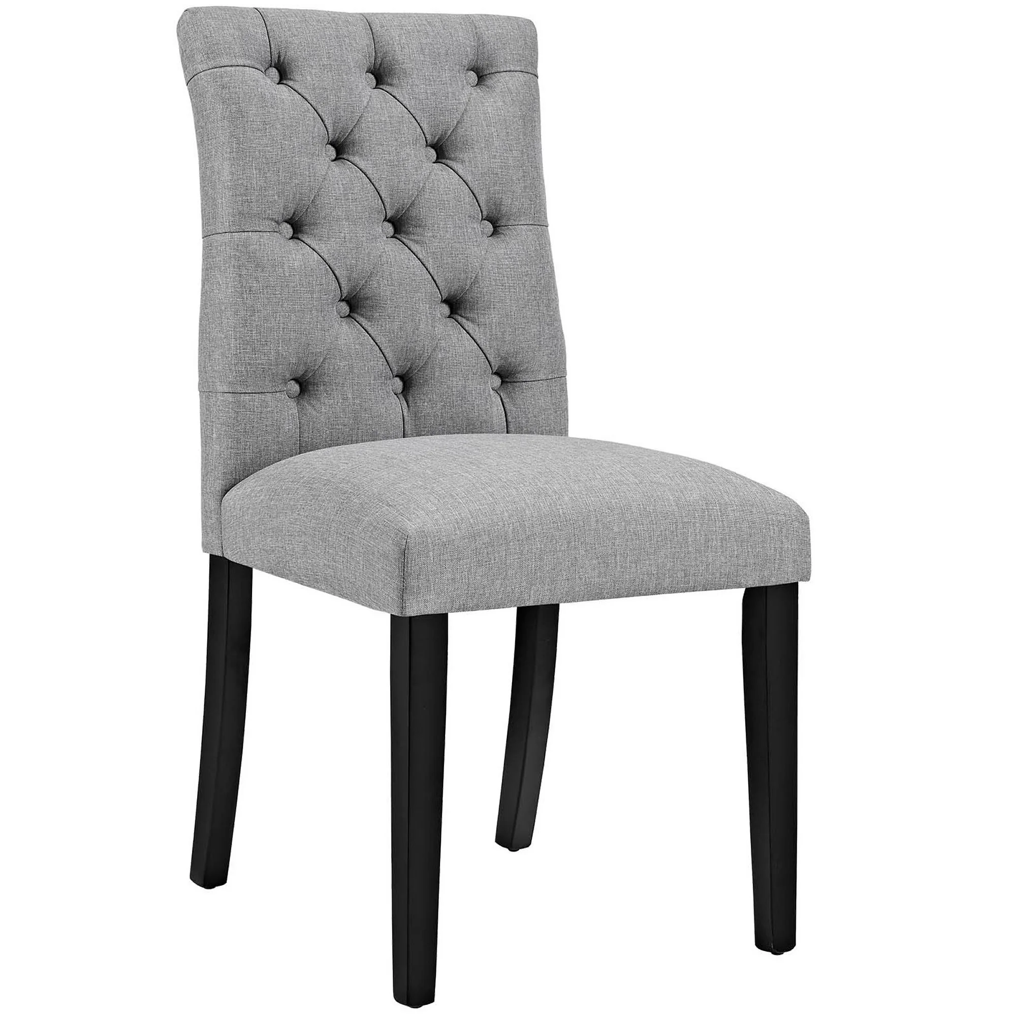 Duchess Fabric Dining Chair Set of 4 by Modway - Image 2