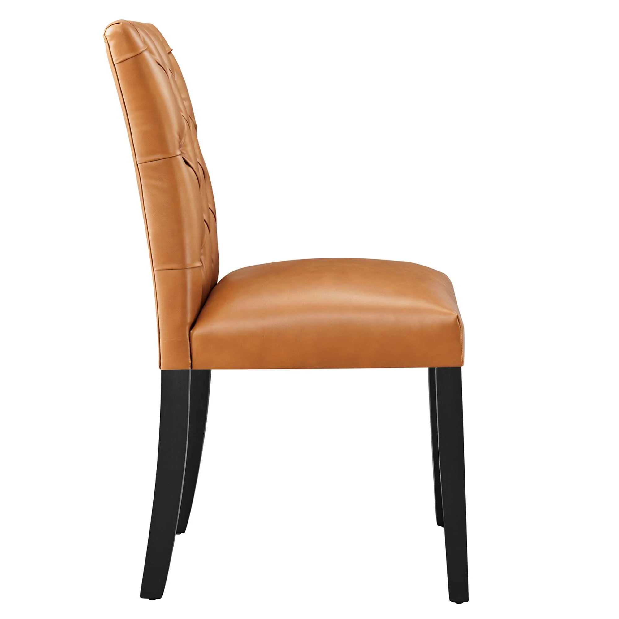 Duchess Vinyl Dining Chair Set of 2 by Modway - Image 12