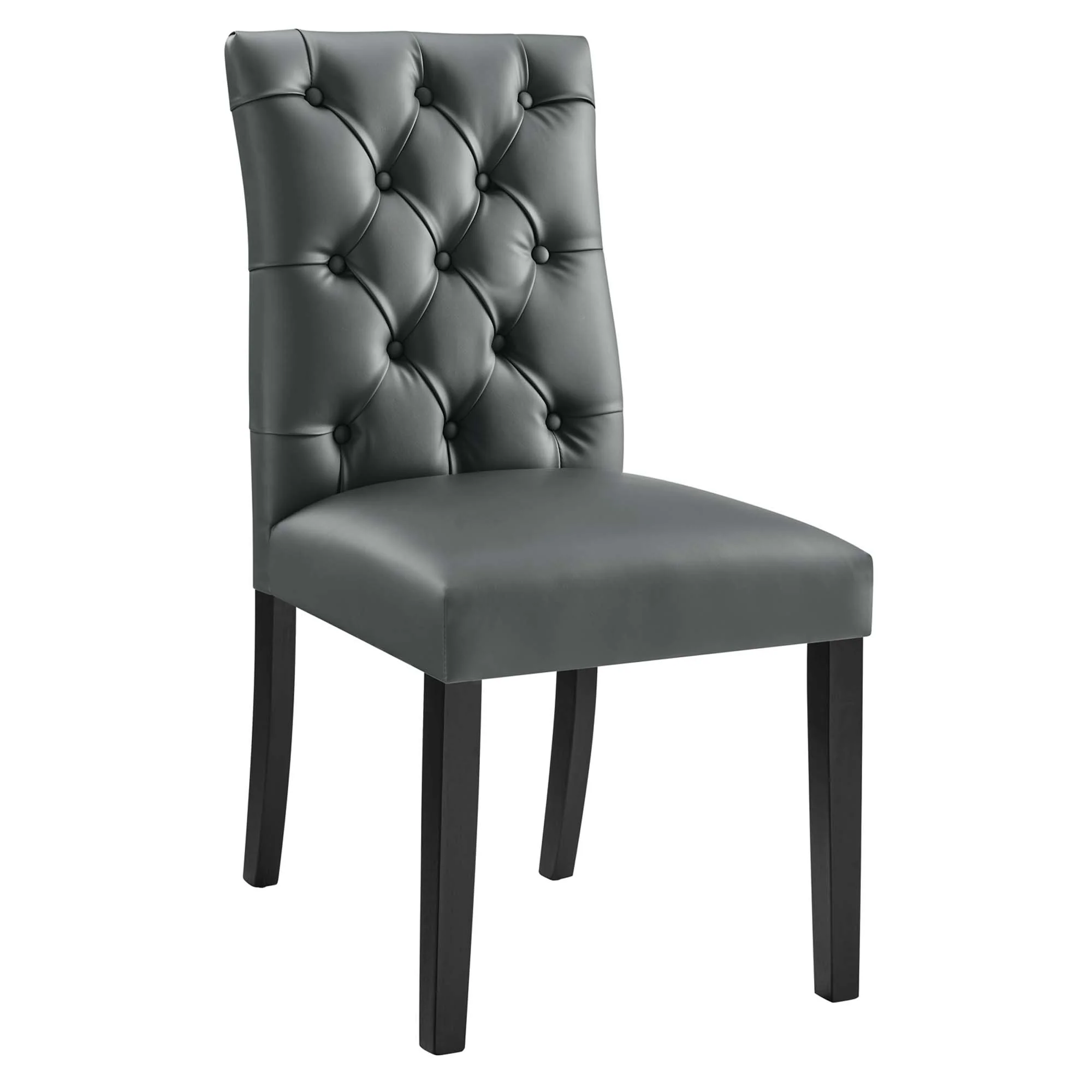 Duchess Vinyl Dining Chair Set of 2 by Modway - Image 15