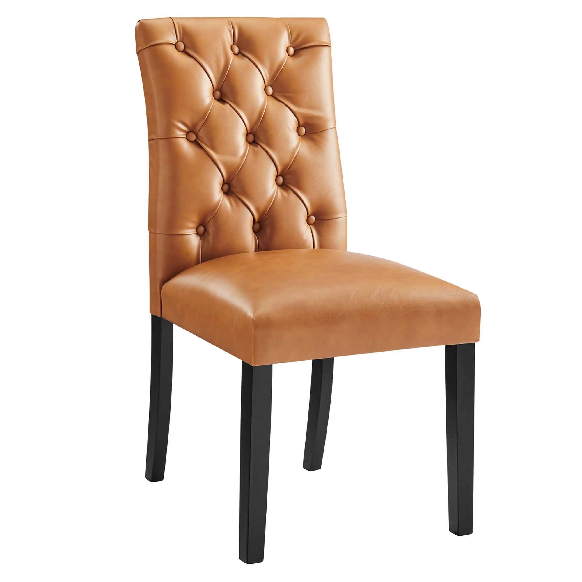 Duchess Vinyl Dining Chair Set of 2 by Modway - Image 16