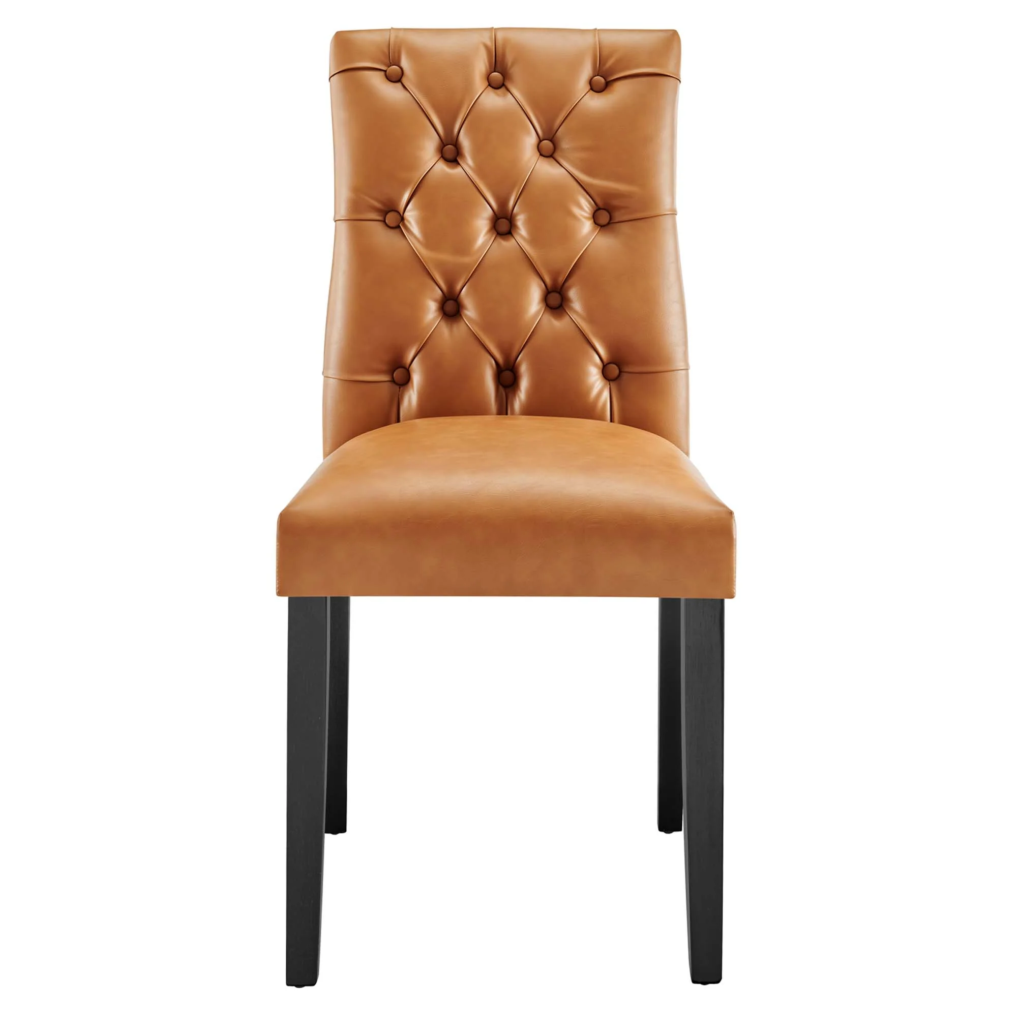 Duchess Vinyl Dining Chair Set of 2 by Modway - Image 6